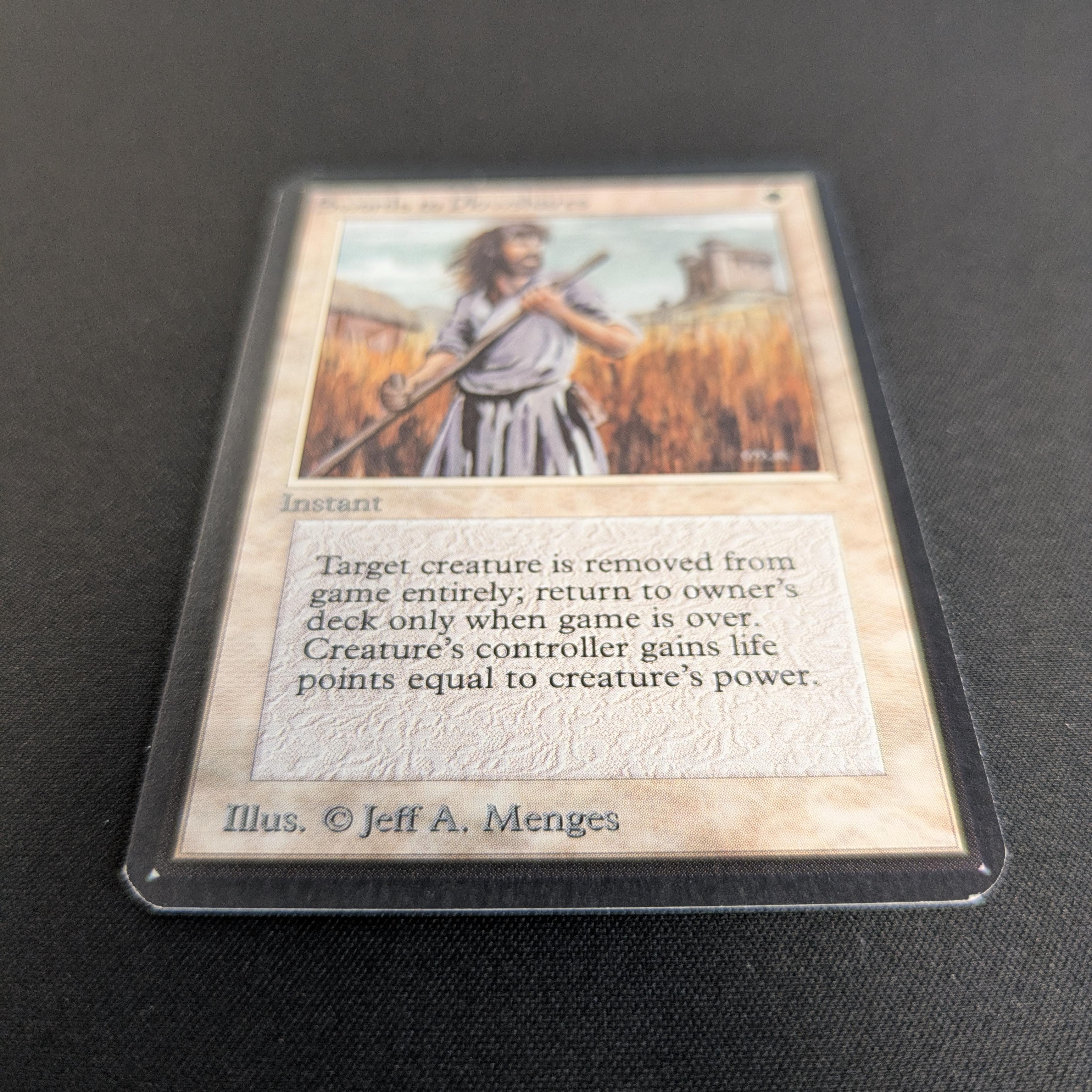 MTG Singles - Swords to Plowshares - Alpha - 