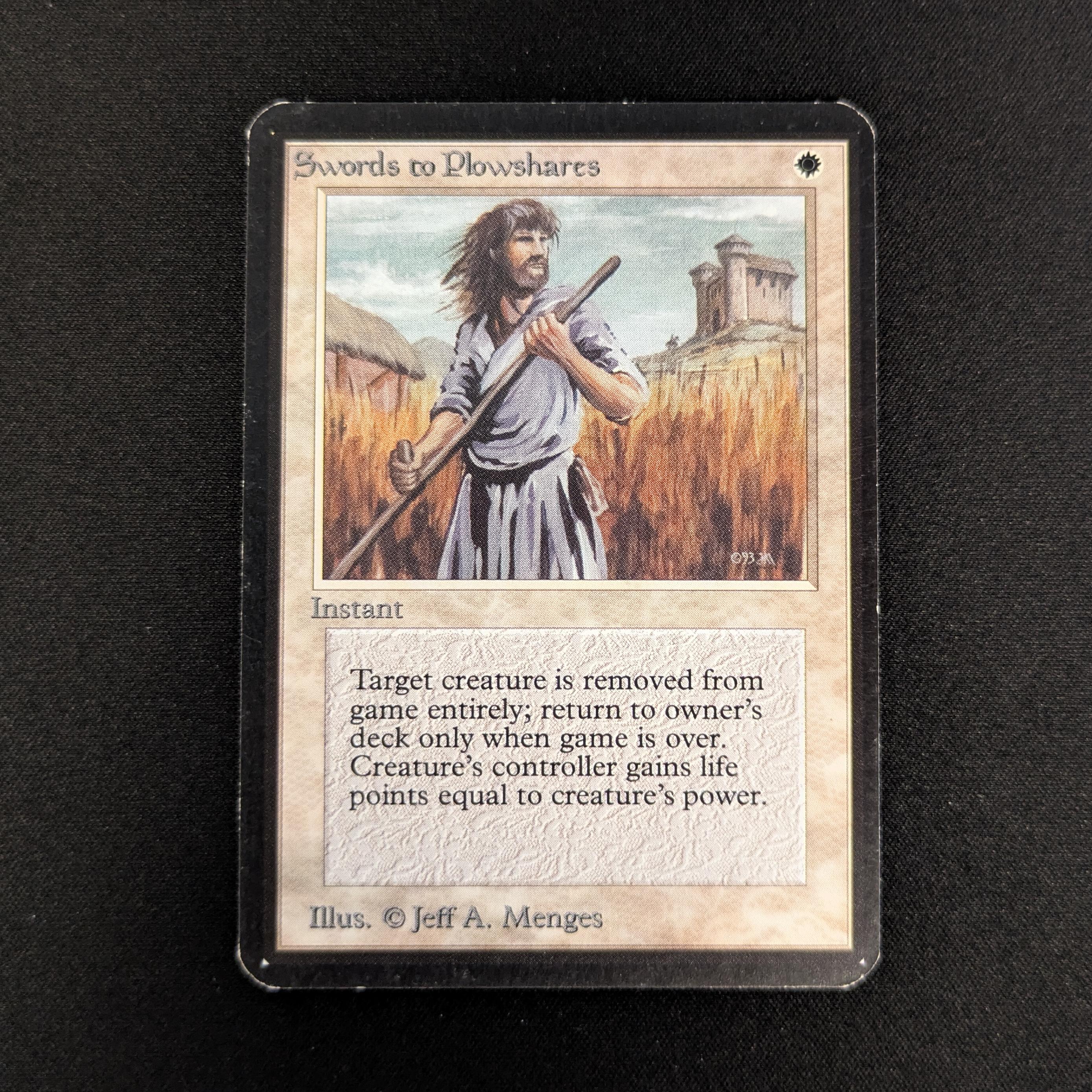 MTG Singles - Swords to Plowshares - Alpha - GD - 26857