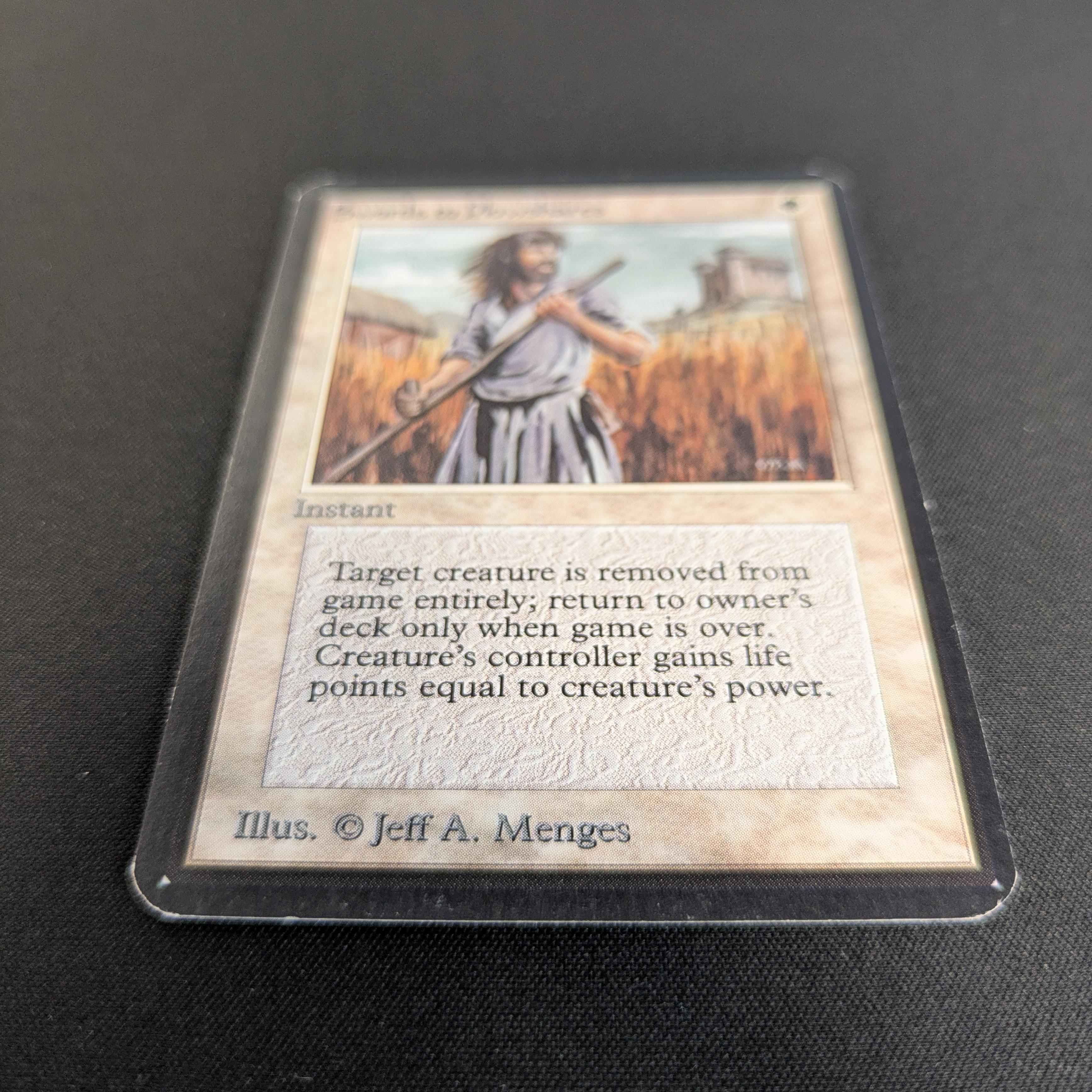MTG Singles - Swords to Plowshares - Alpha - 