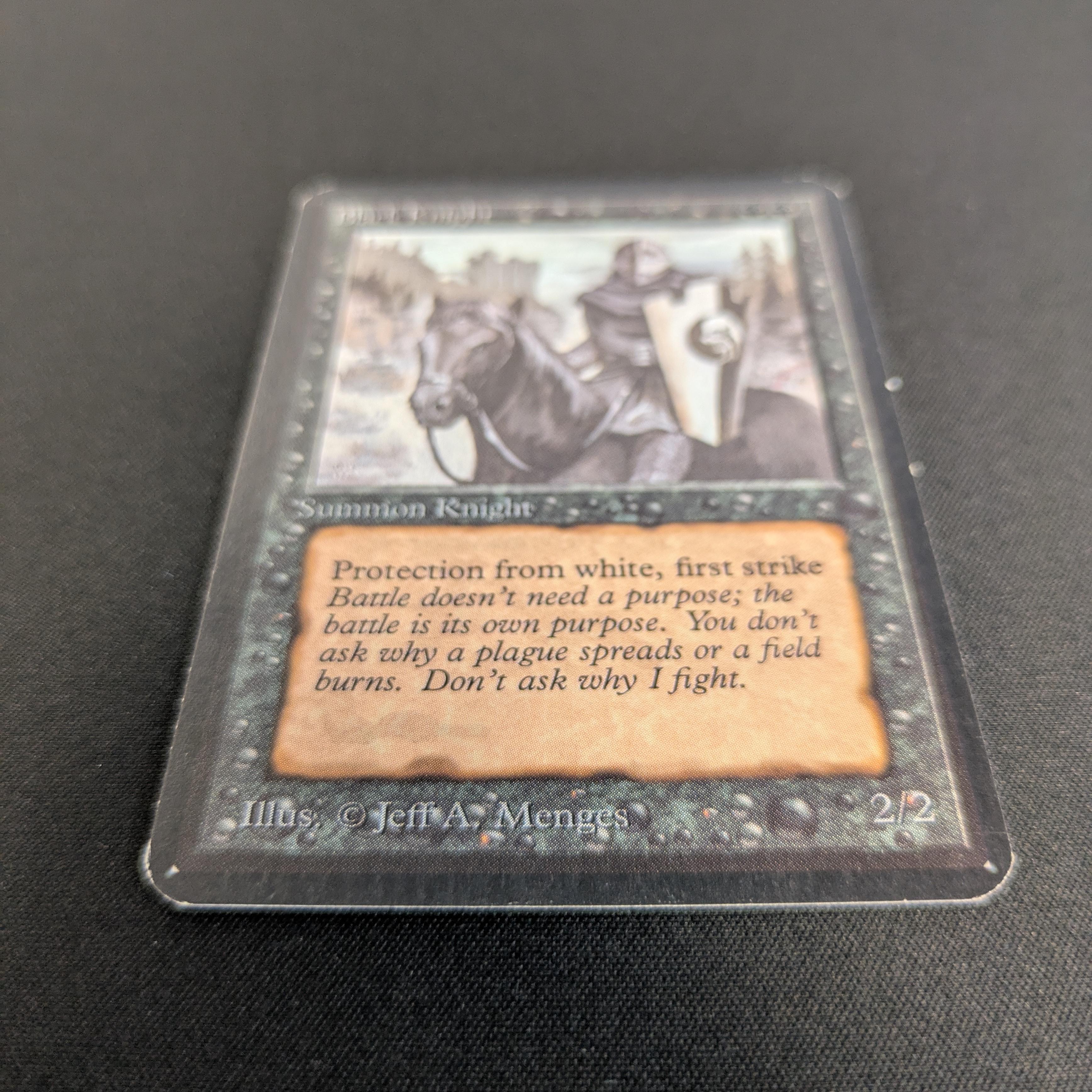 MTG Singles - Black Knight - Alpha - 