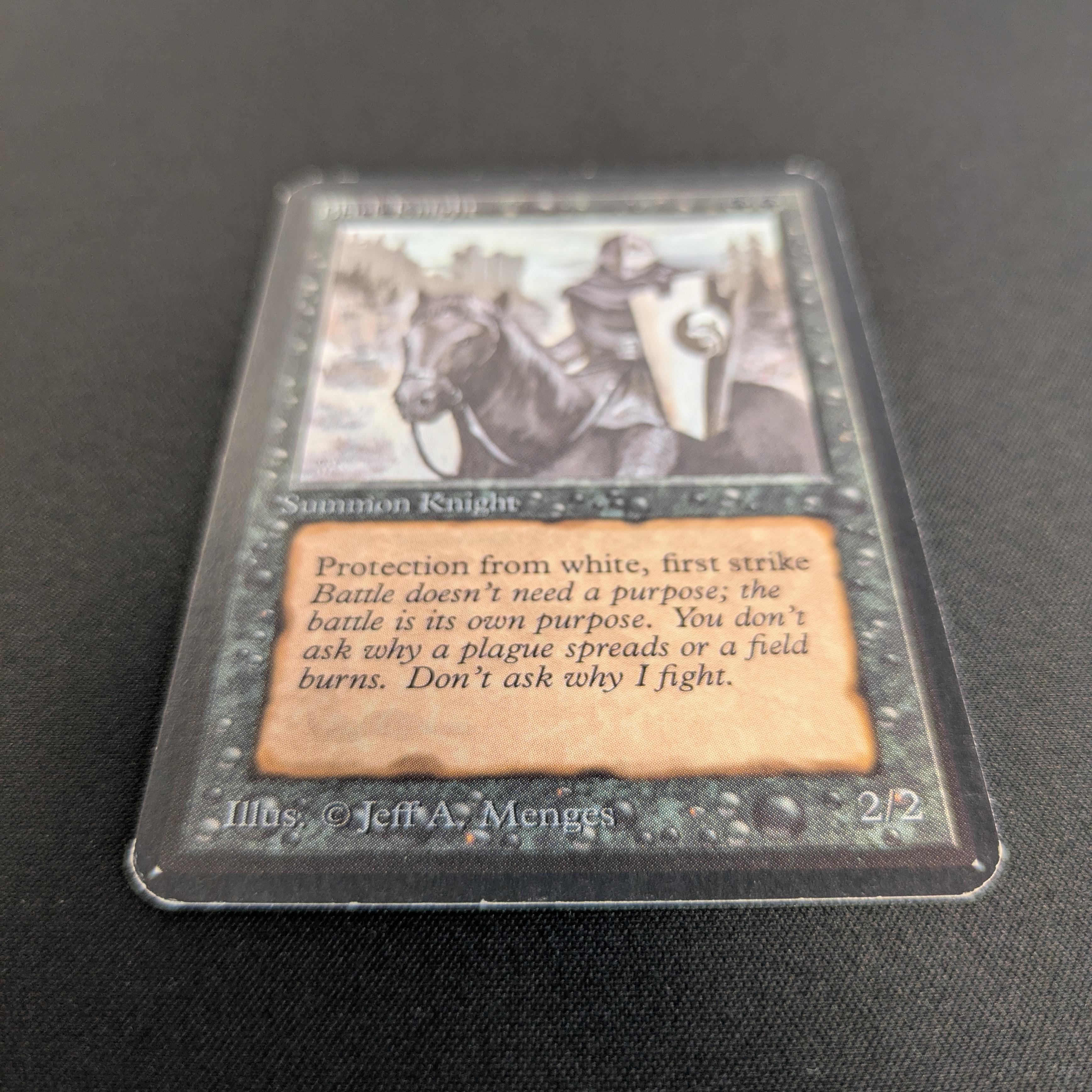 MTG Singles - Black Knight - Alpha - 