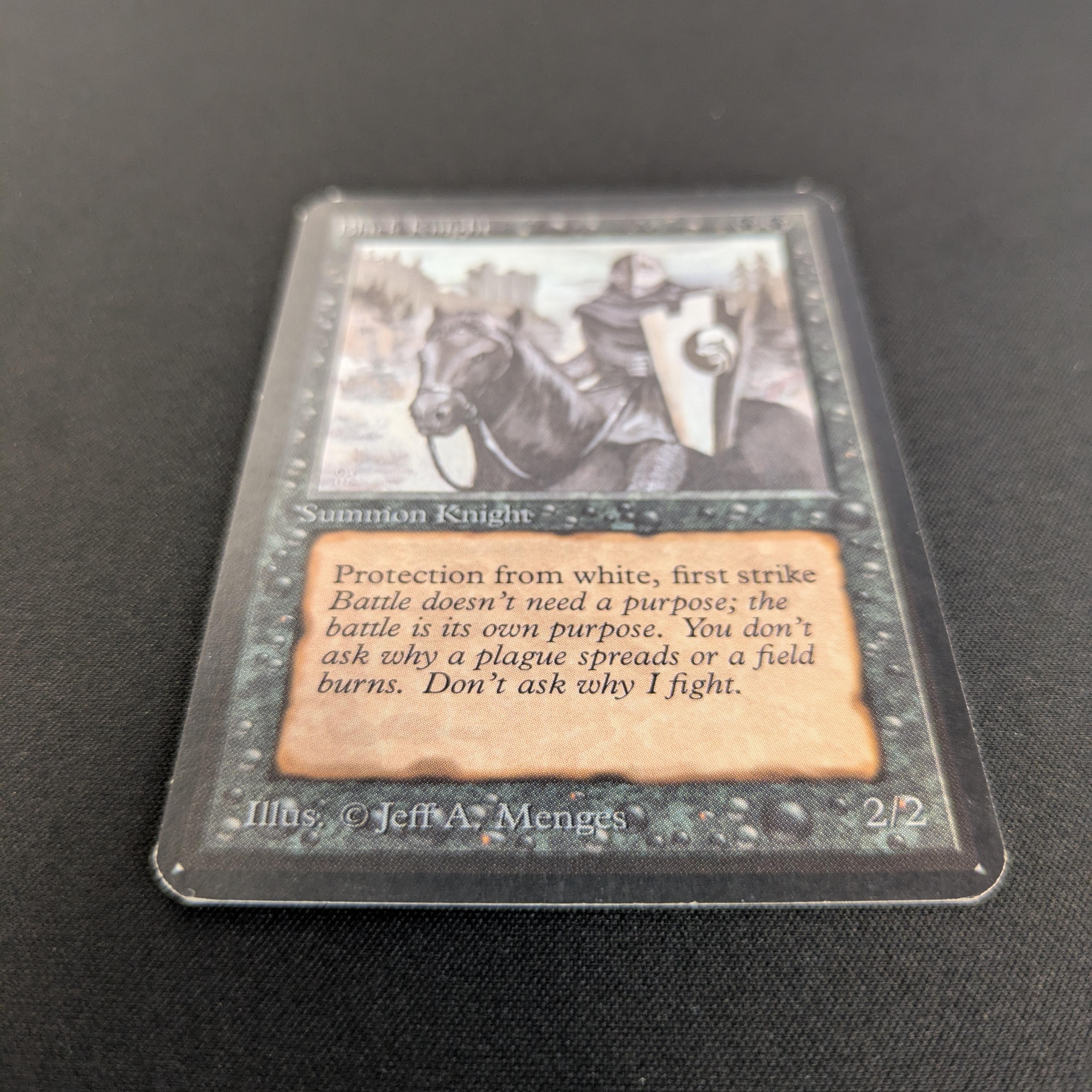 MTG Singles - Black Knight - Alpha - 