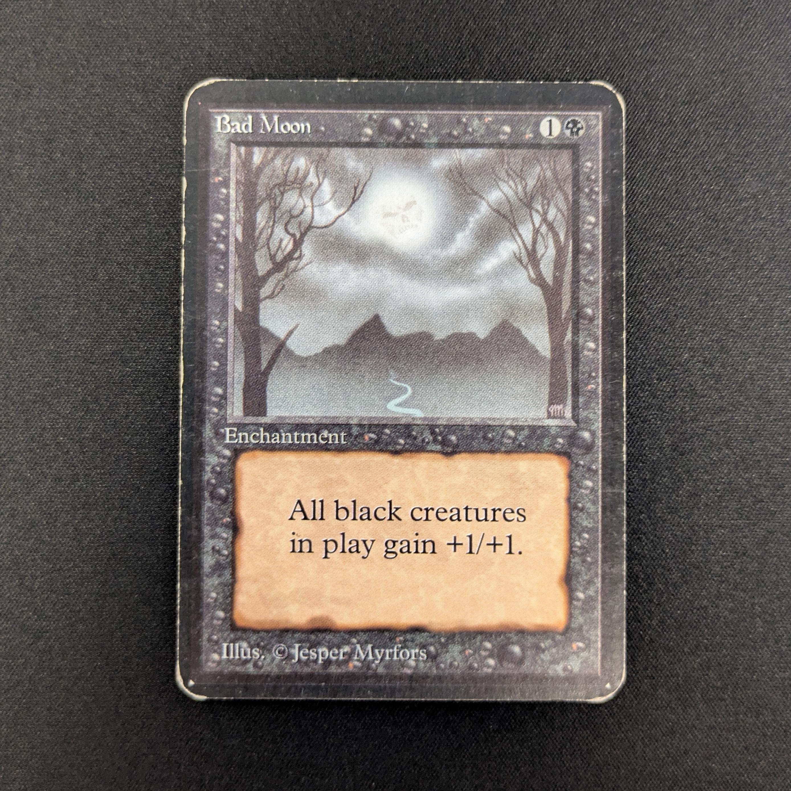 MTG Singles - Bad Moon - Alpha - LP - 26875