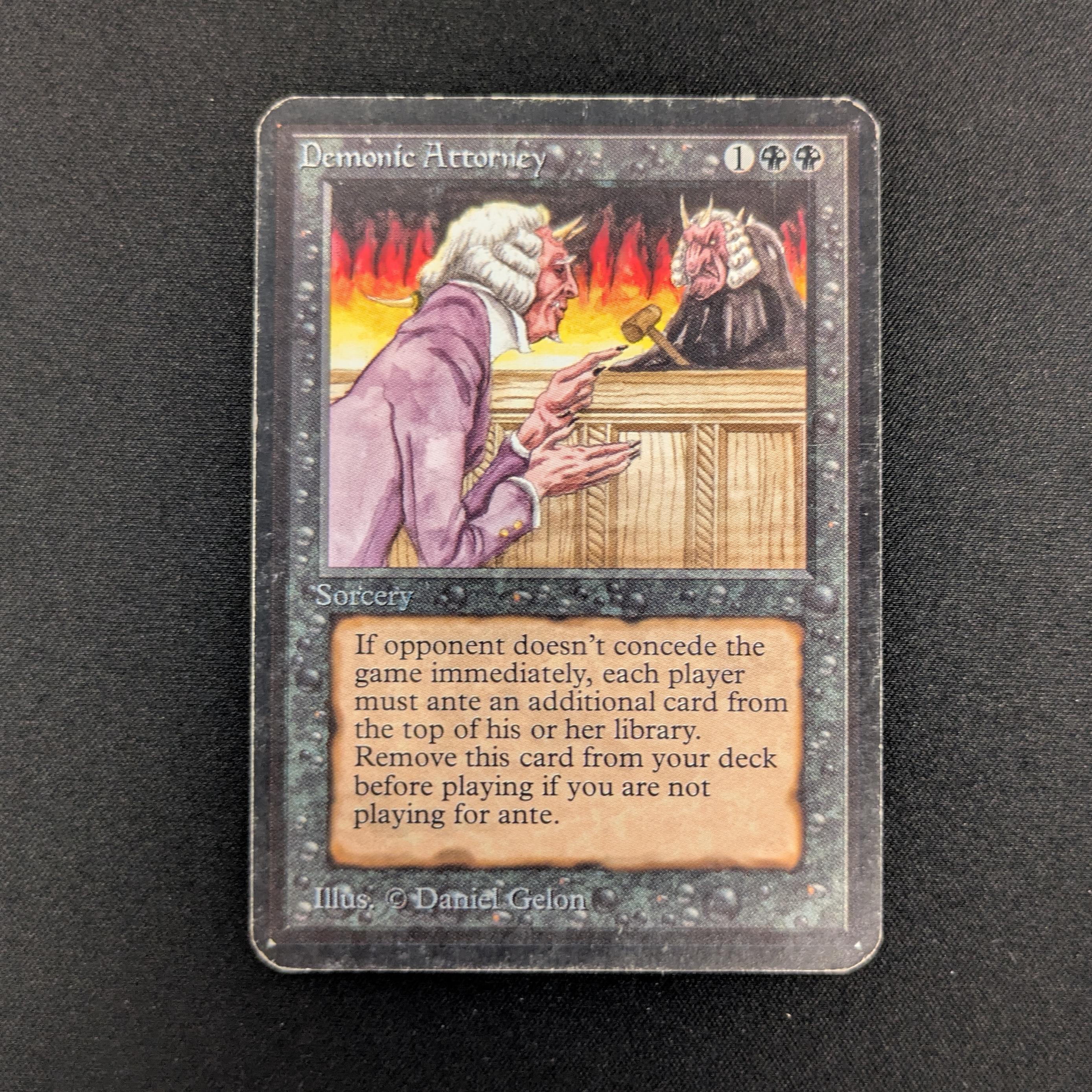 MTG Singles - Demonic Attorney - Alpha - PL - 26883