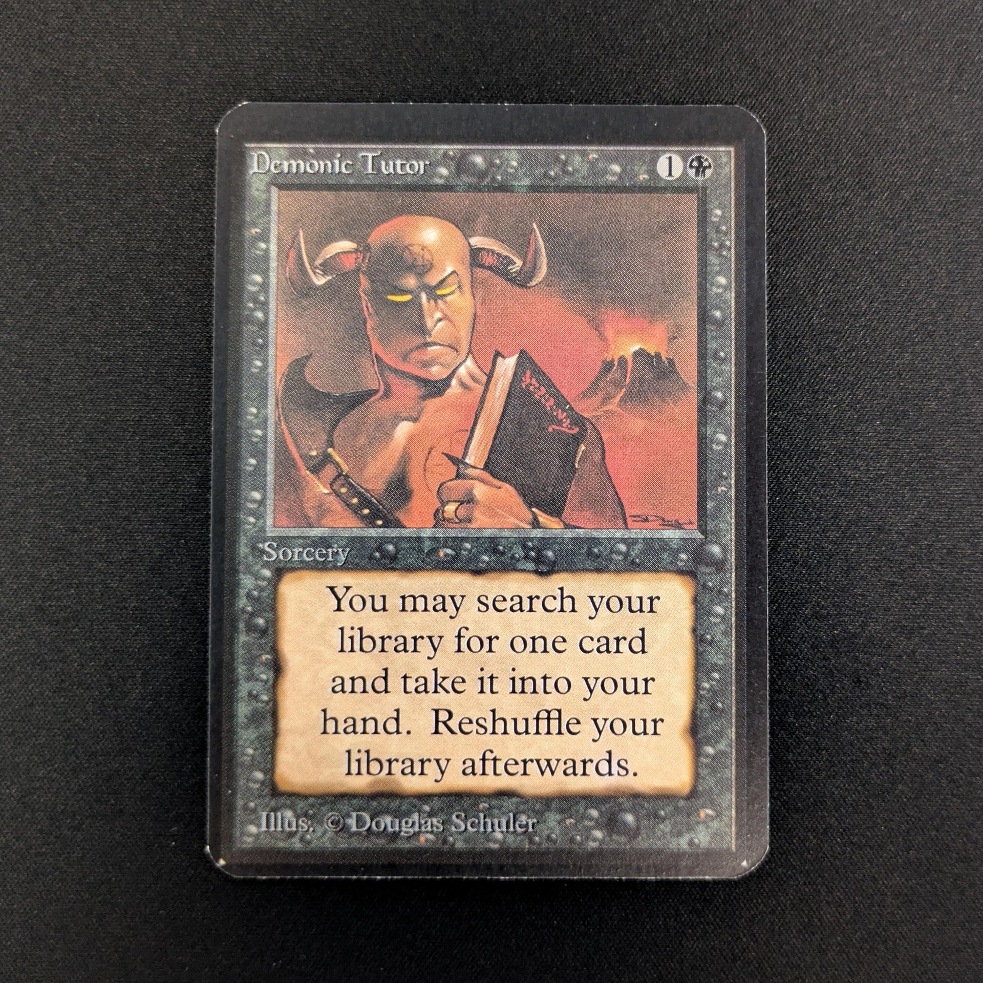demonic tutor mtg card Demonic Tutor