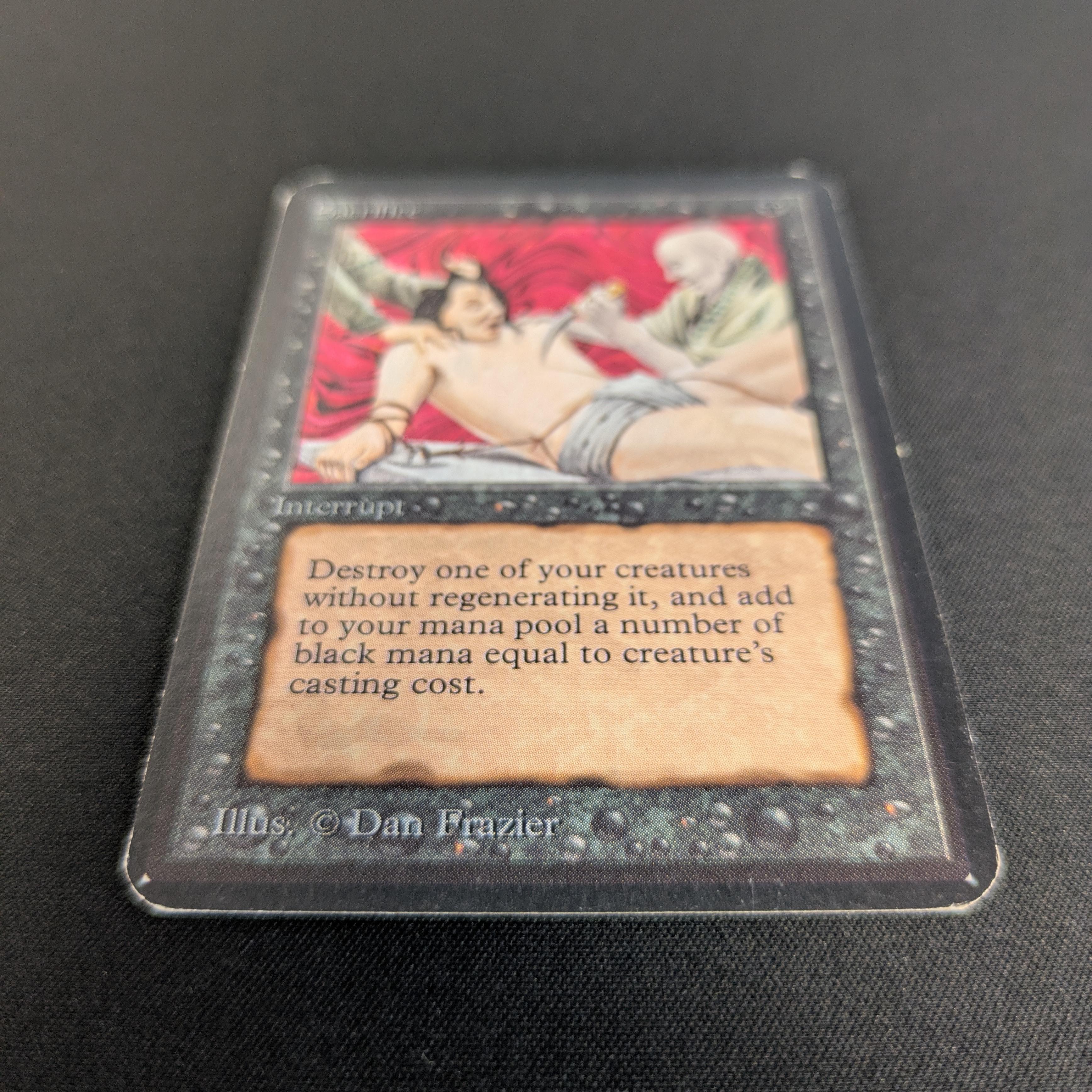 MTG Singles - Sacrifice - Alpha - 