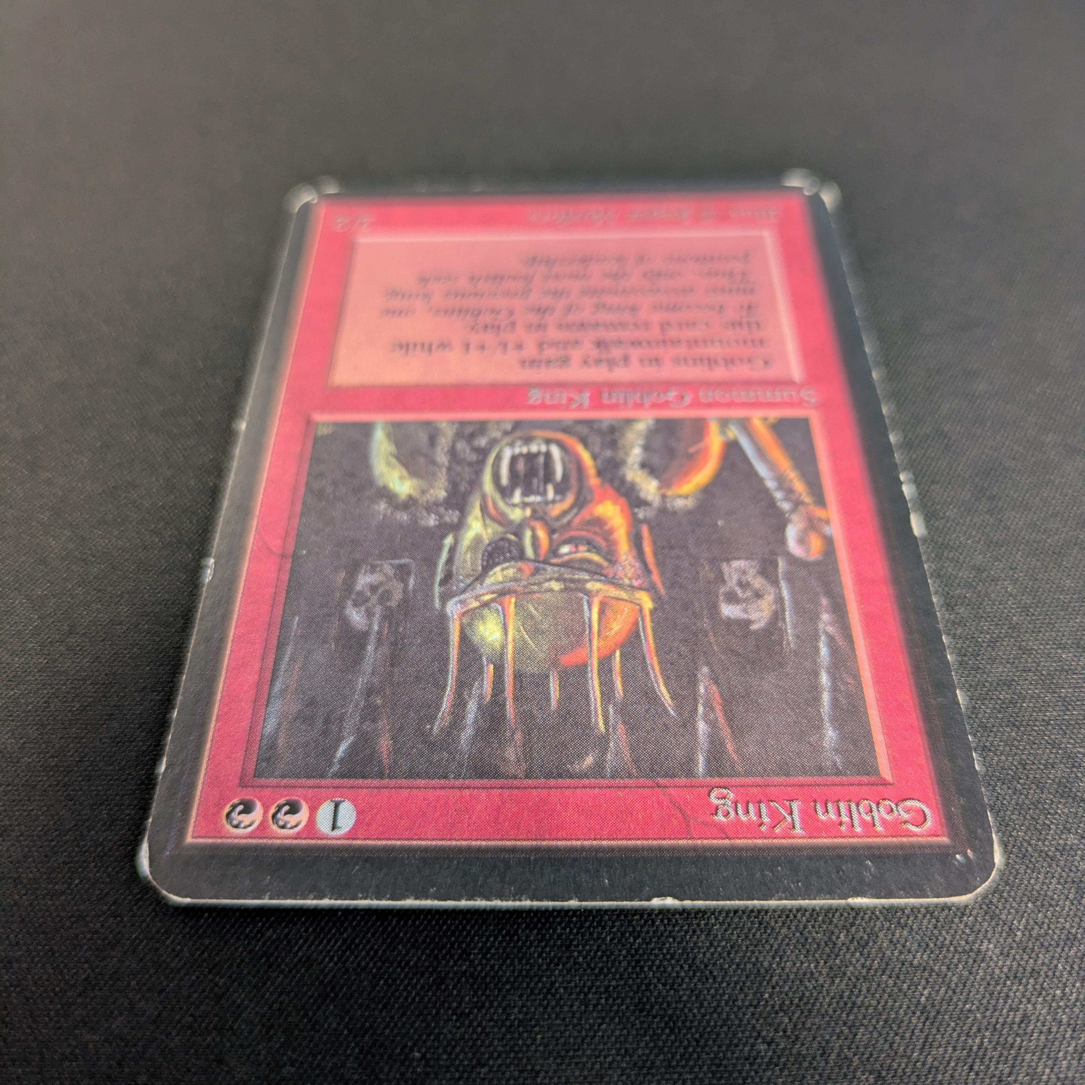 MTG Singles - Goblin King - Alpha - 