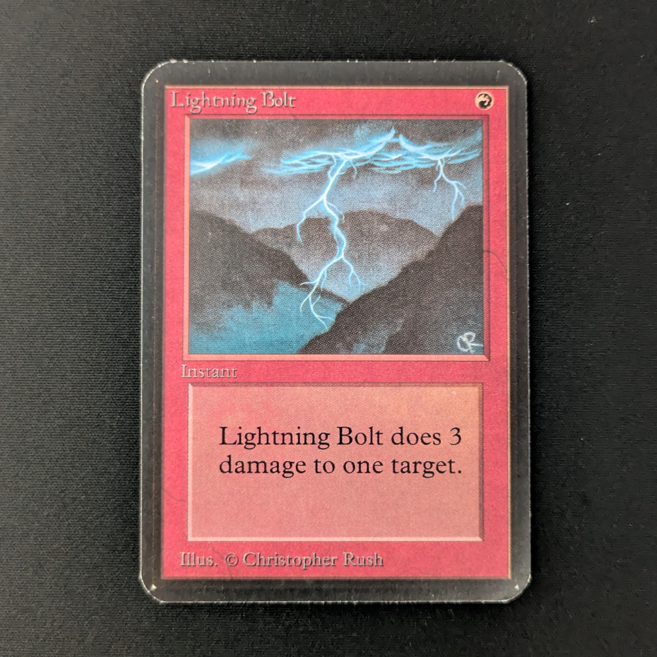 MTG Singles - Lightning Bolt - Alpha - EX - 26910