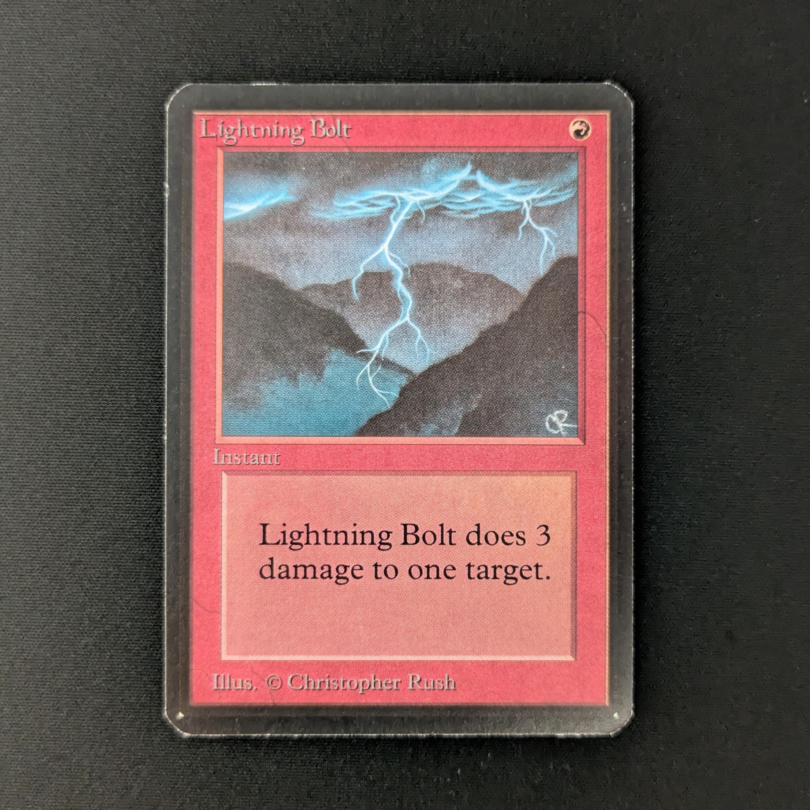 MTG Singles - Lightning Bolt - Alpha - EX - 26911