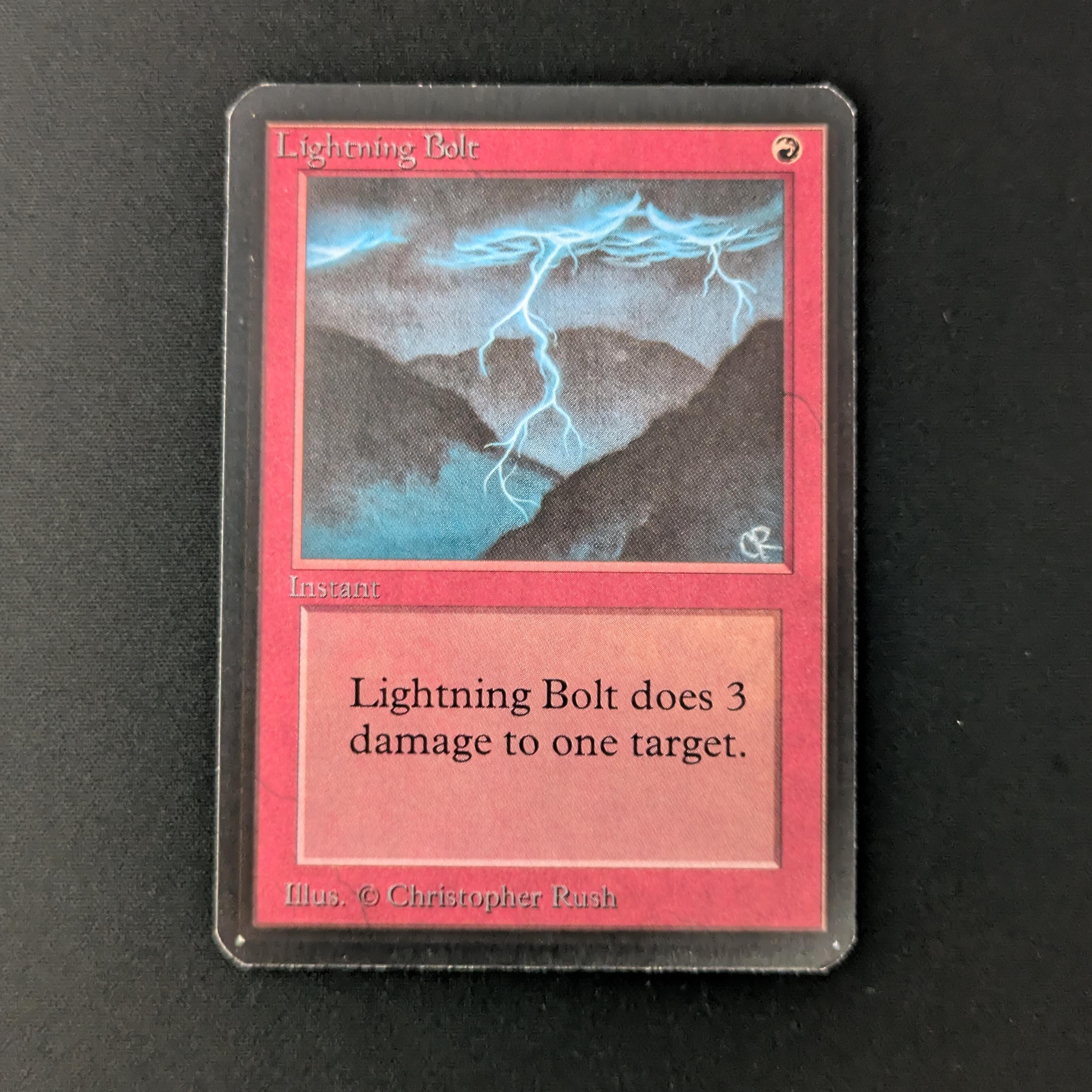 MTG Singles - Lightning Bolt - Alpha - EX - 26912