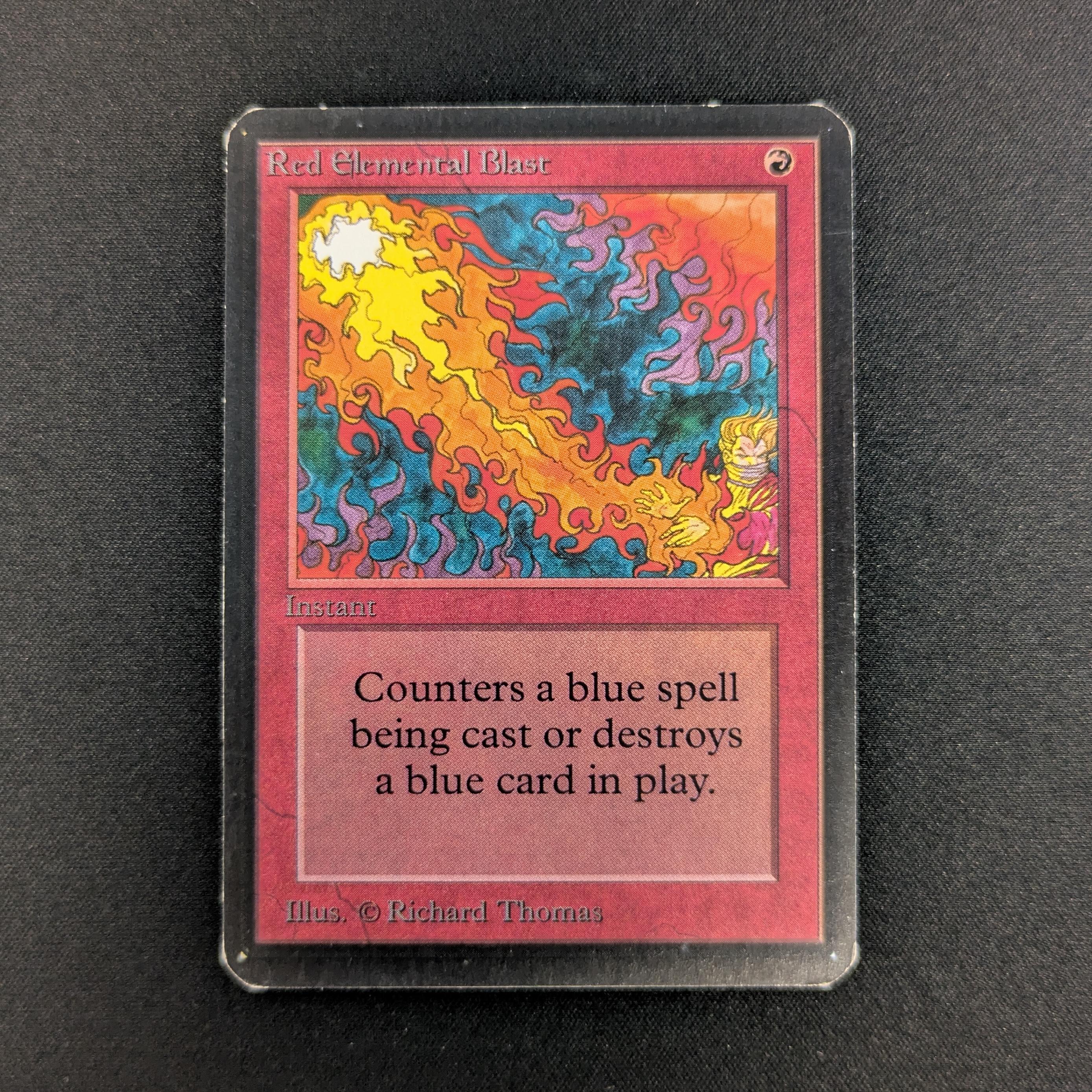 MTG Singles - Red Elemental Blast - Alpha - GD - 26916