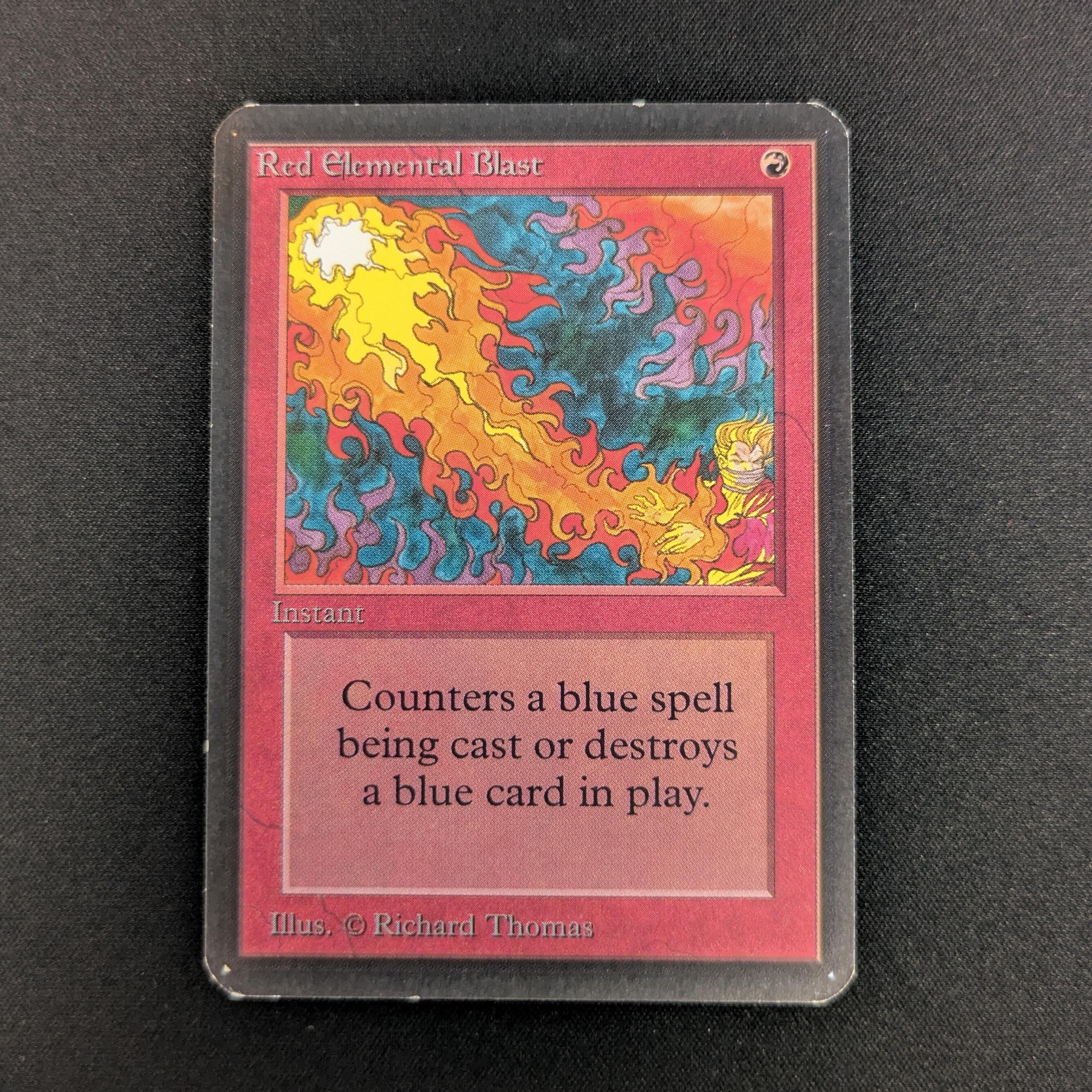 MTG Singles - Red Elemental Blast - Alpha - GD - 26917