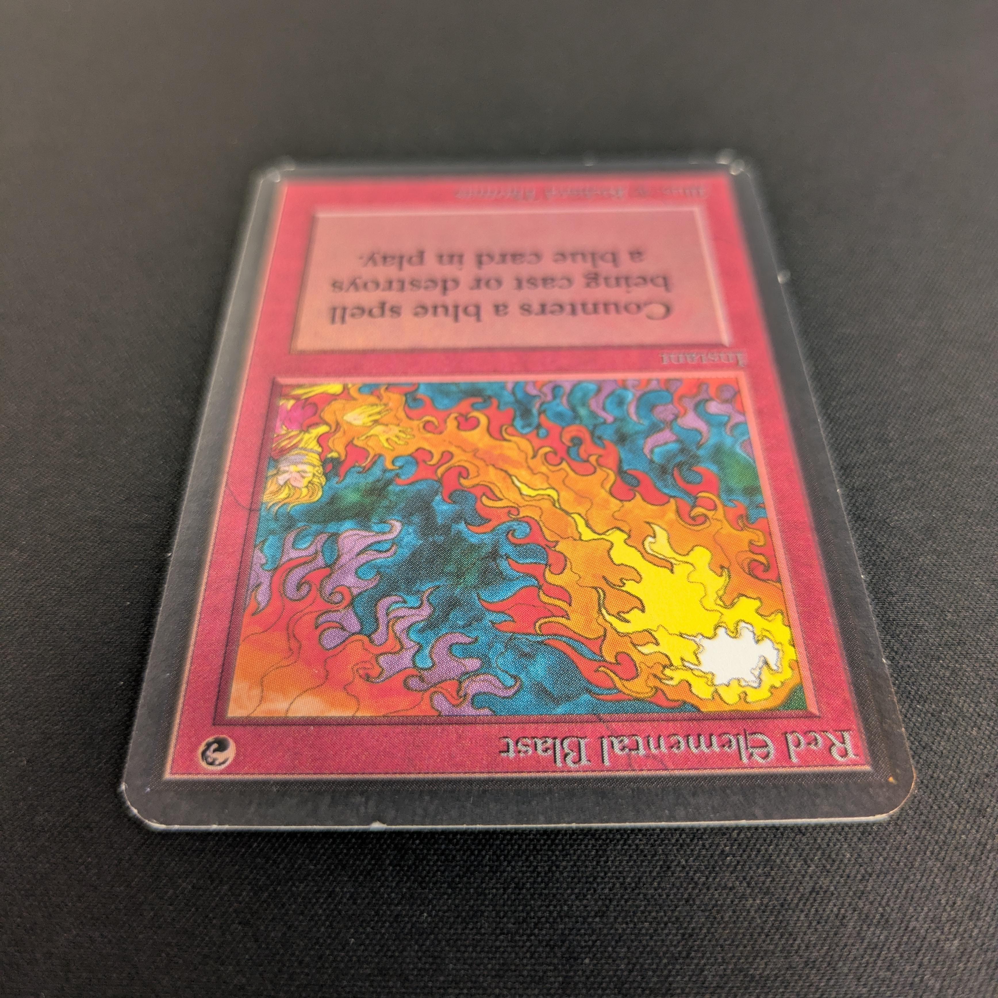 MTG Singles - Red Elemental Blast - Alpha - 
