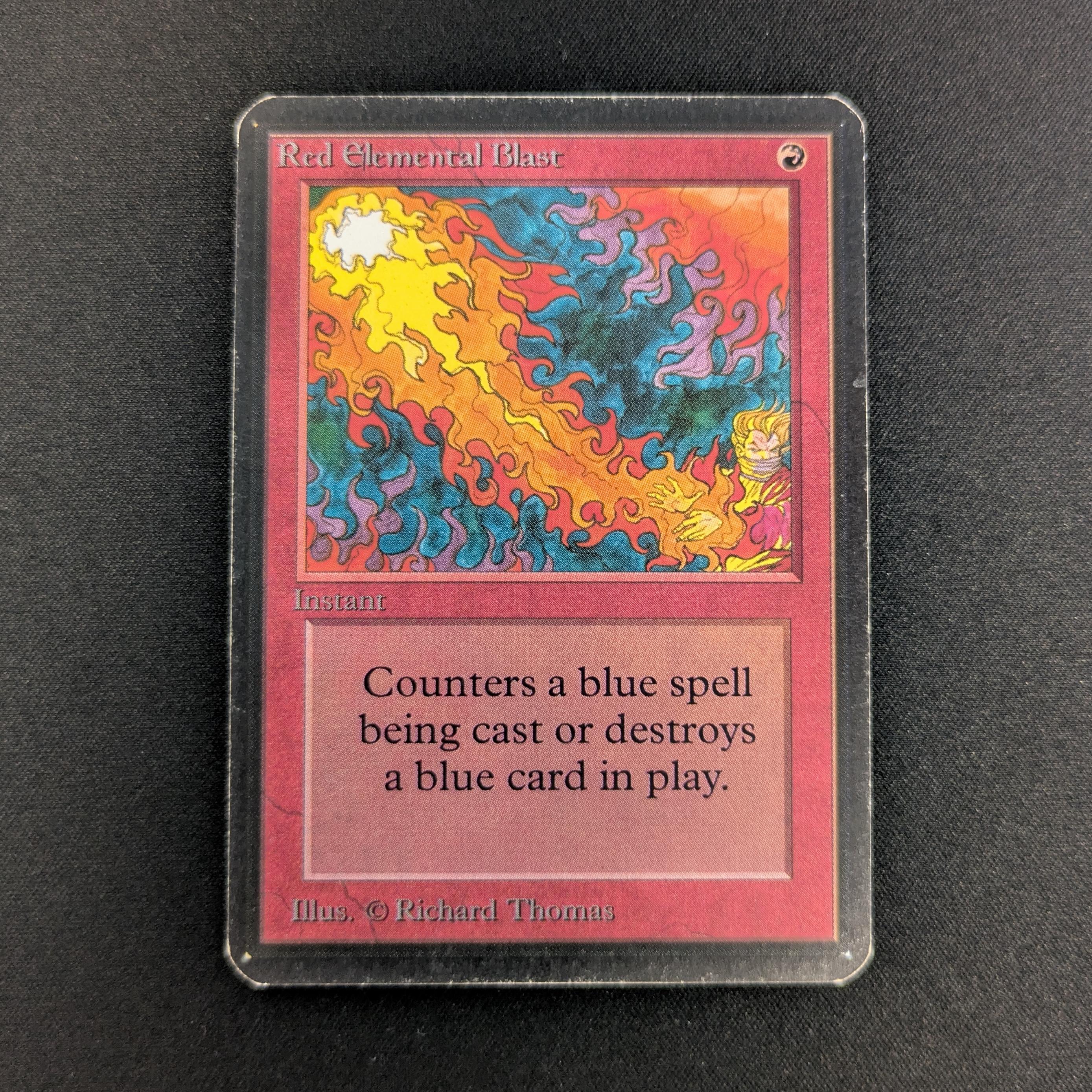 MTG Singles - Red Elemental Blast - Alpha - LP - 26919