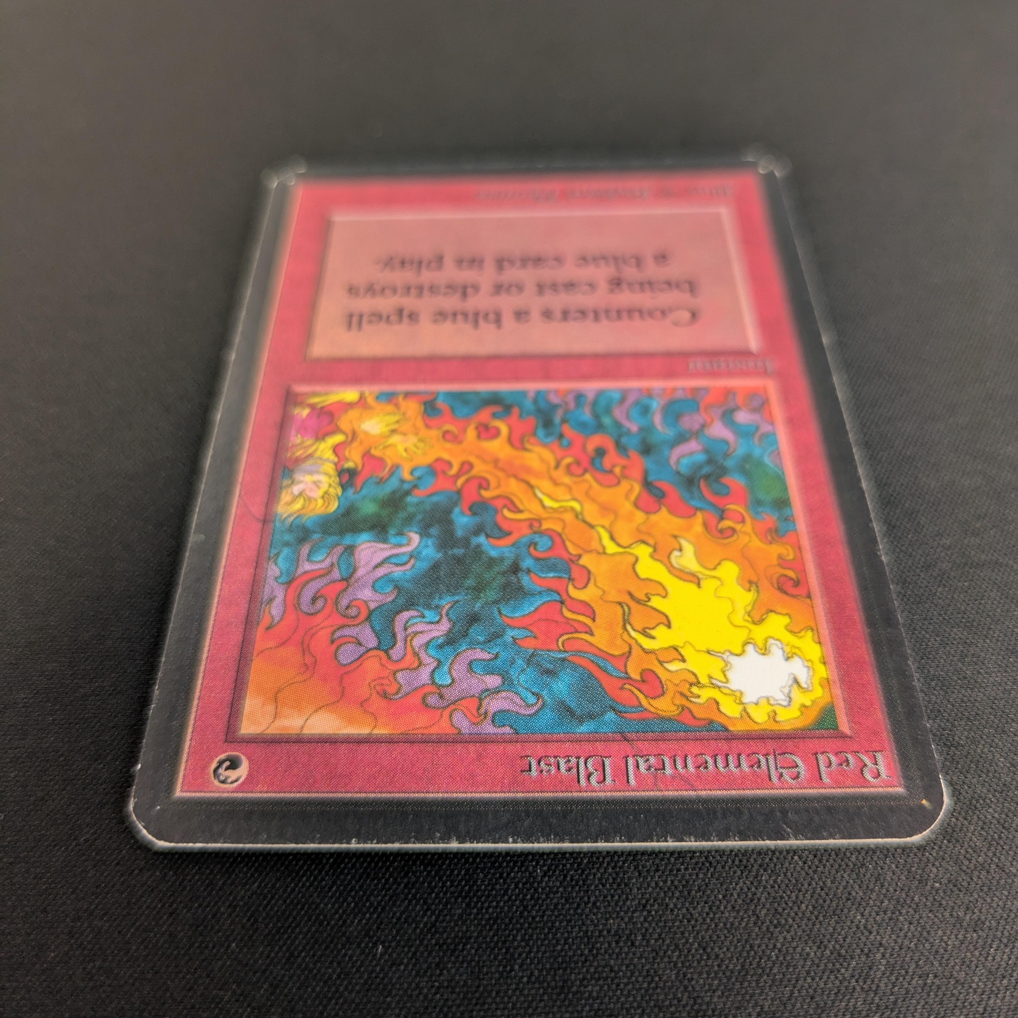 MTG Singles - Red Elemental Blast - Alpha - 