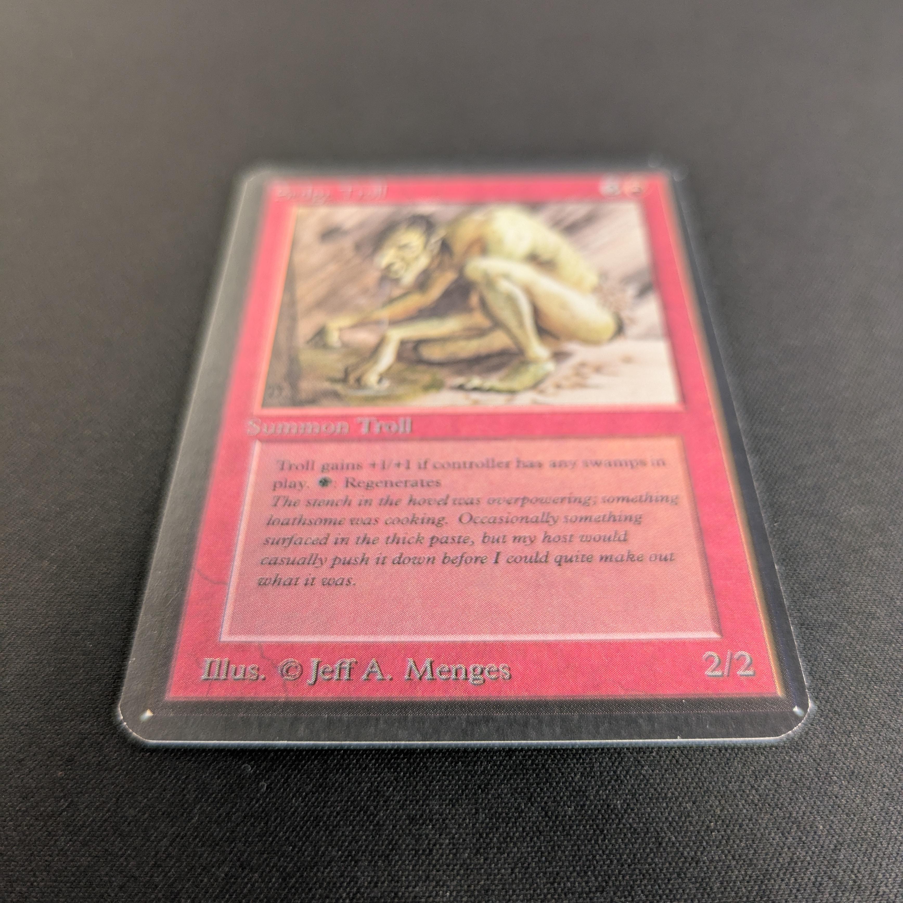 MTG Singles - Sedge Troll - Alpha - 