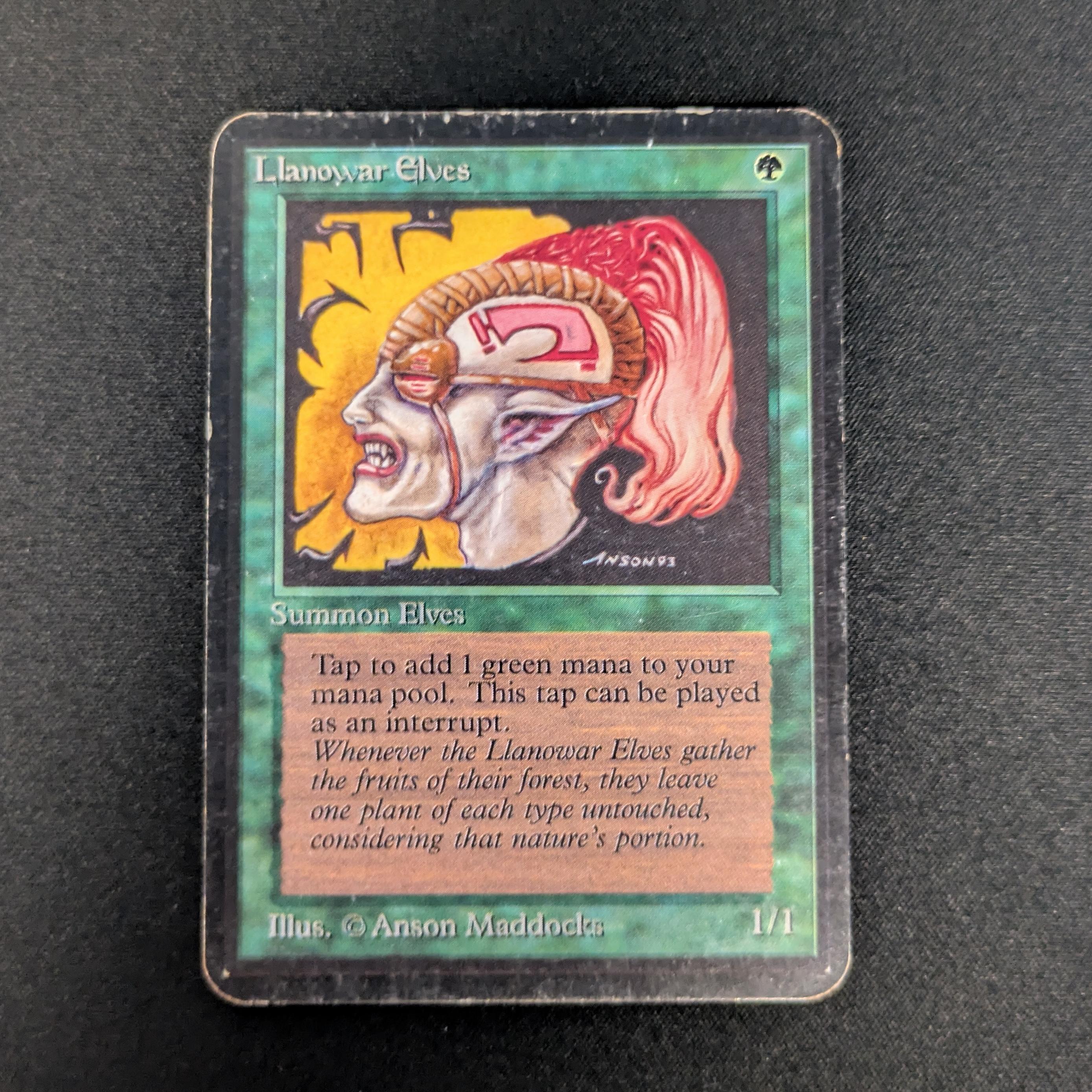 MTG Singles - Llanowar Elves - Alpha - PL - 26925