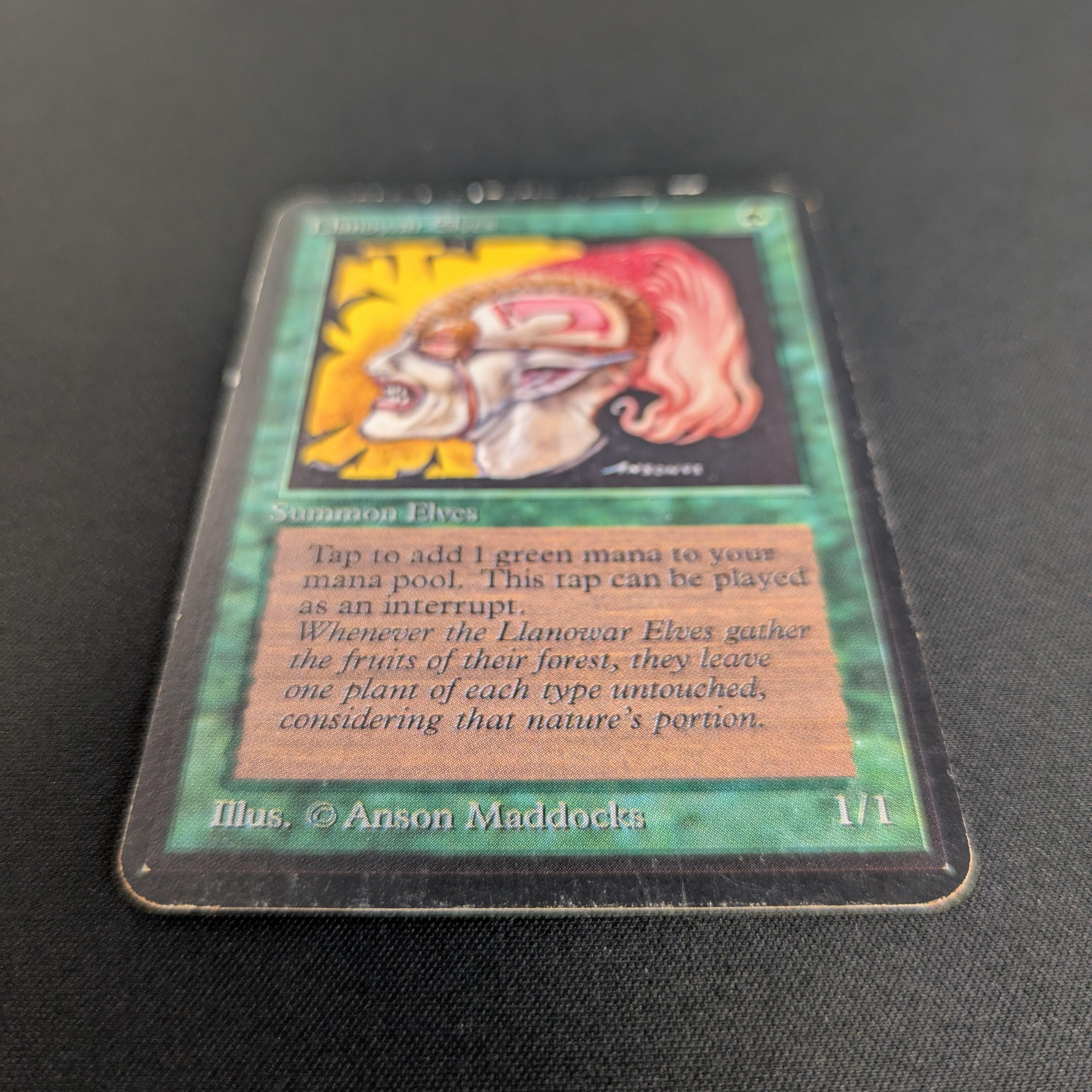 MTG Singles - Llanowar Elves - Alpha - 