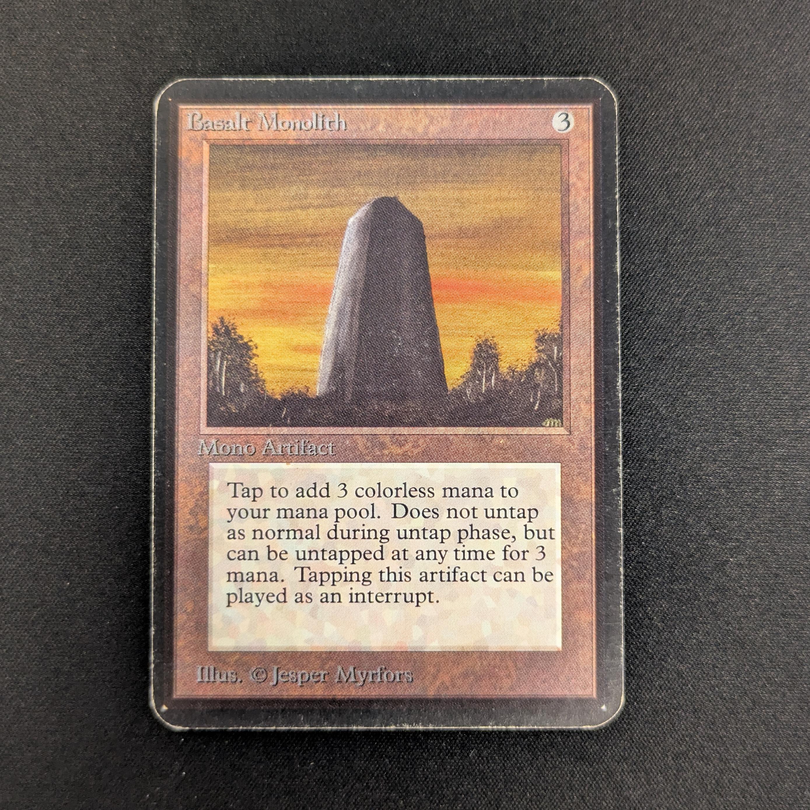 MTG Singles - Basalt Monolith - Alpha - LP - 26927
