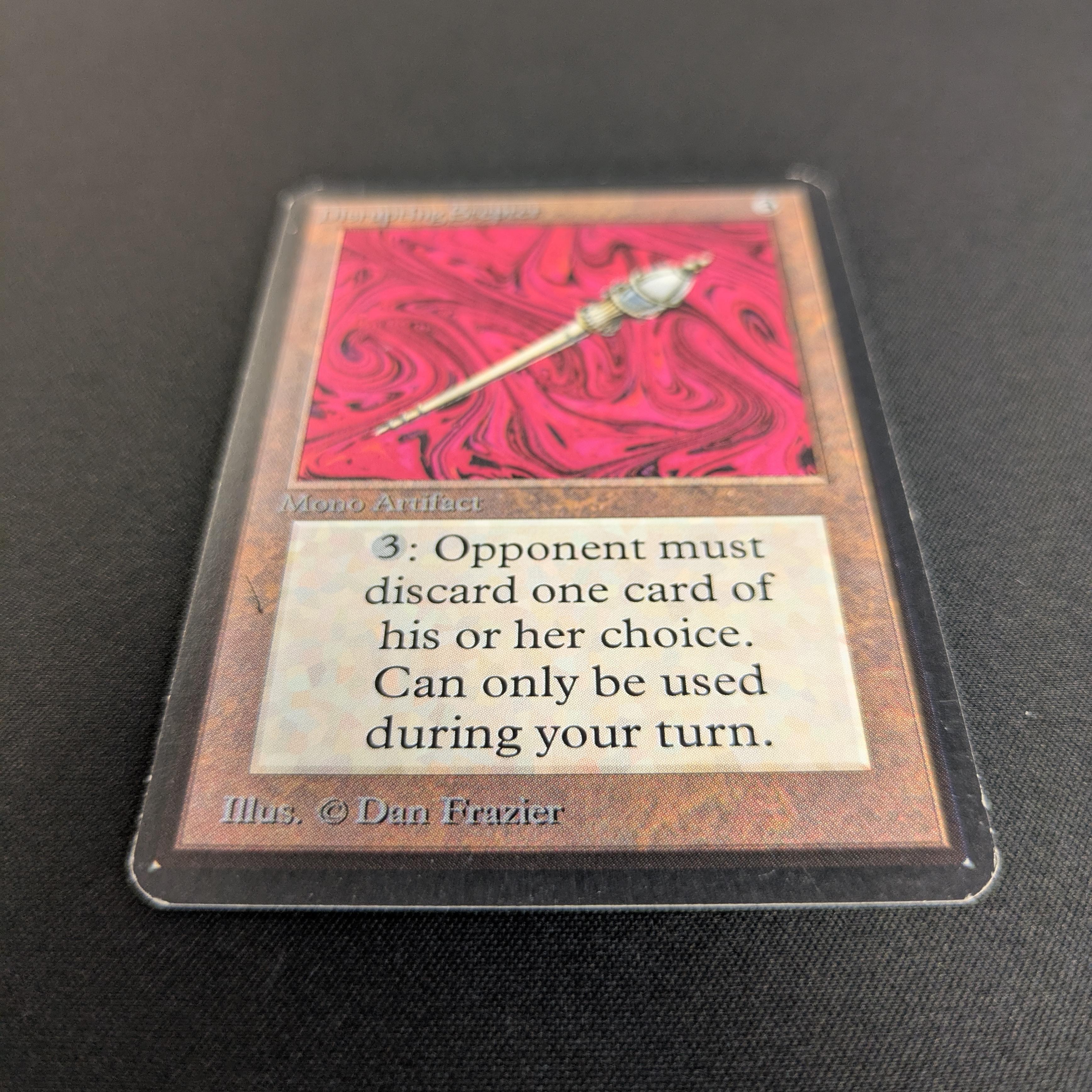 MTG Singles - Disrupting Scepter - Alpha - 