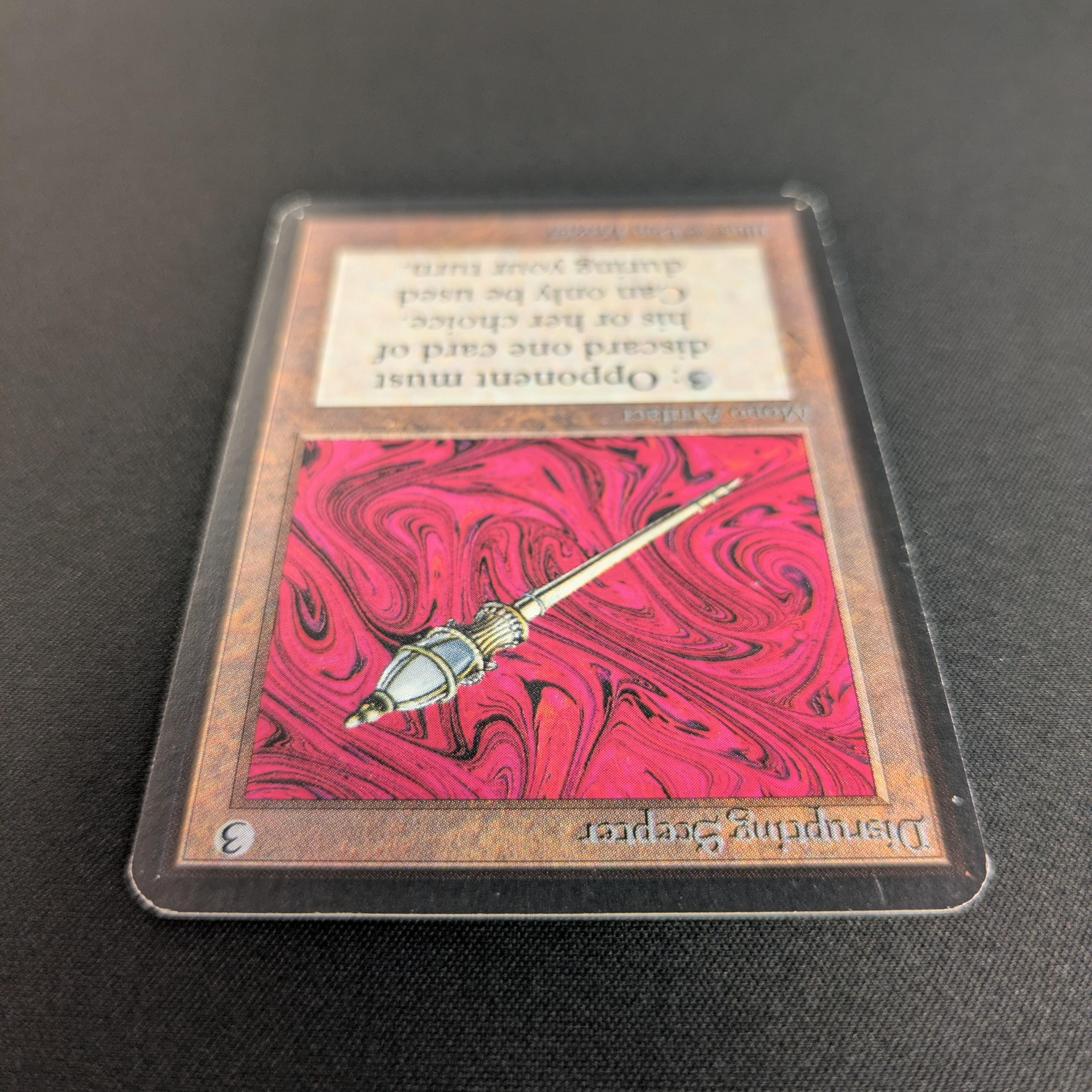 MTG Singles - Disrupting Scepter - Alpha - 