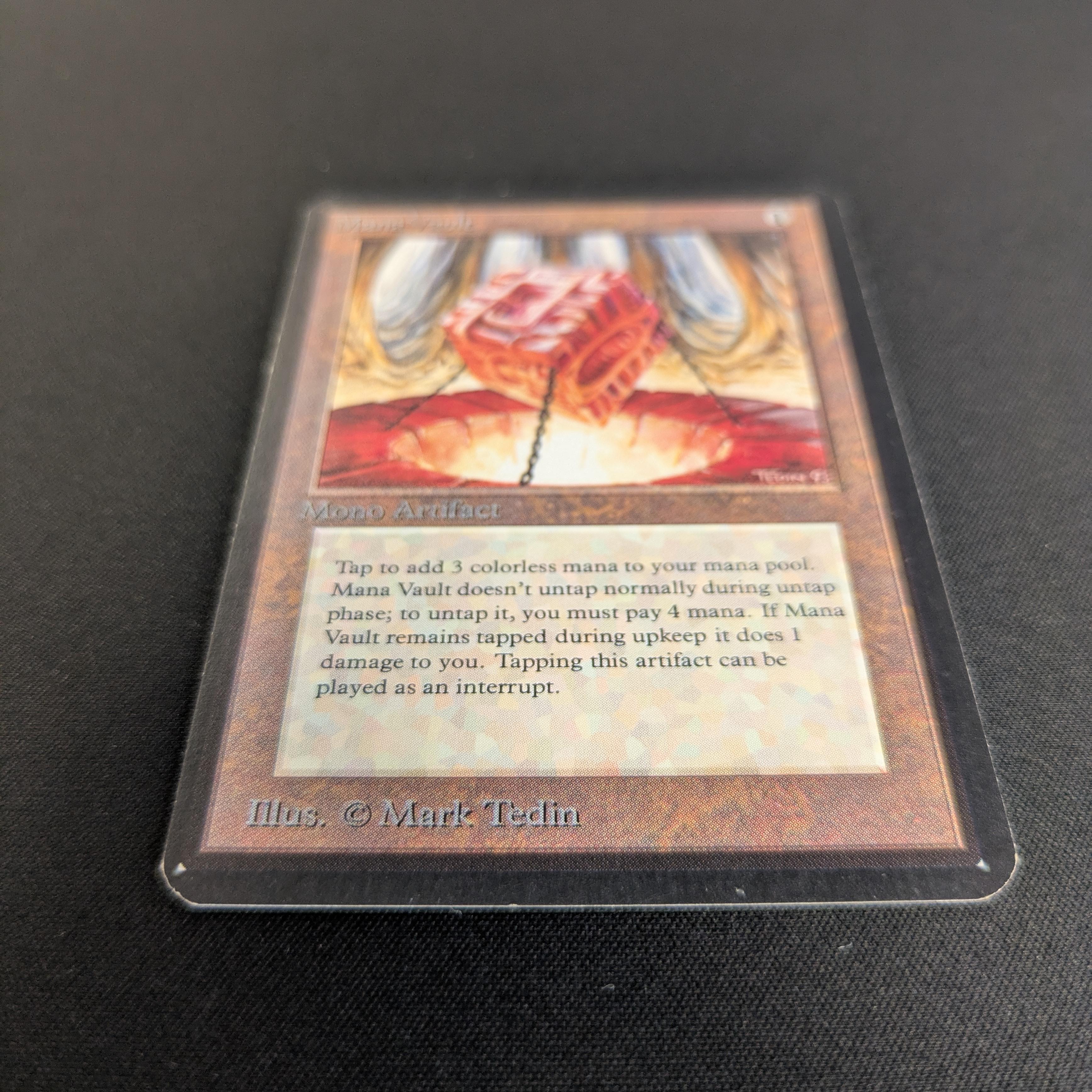 MTG Singles - Mana Vault - Alpha - 