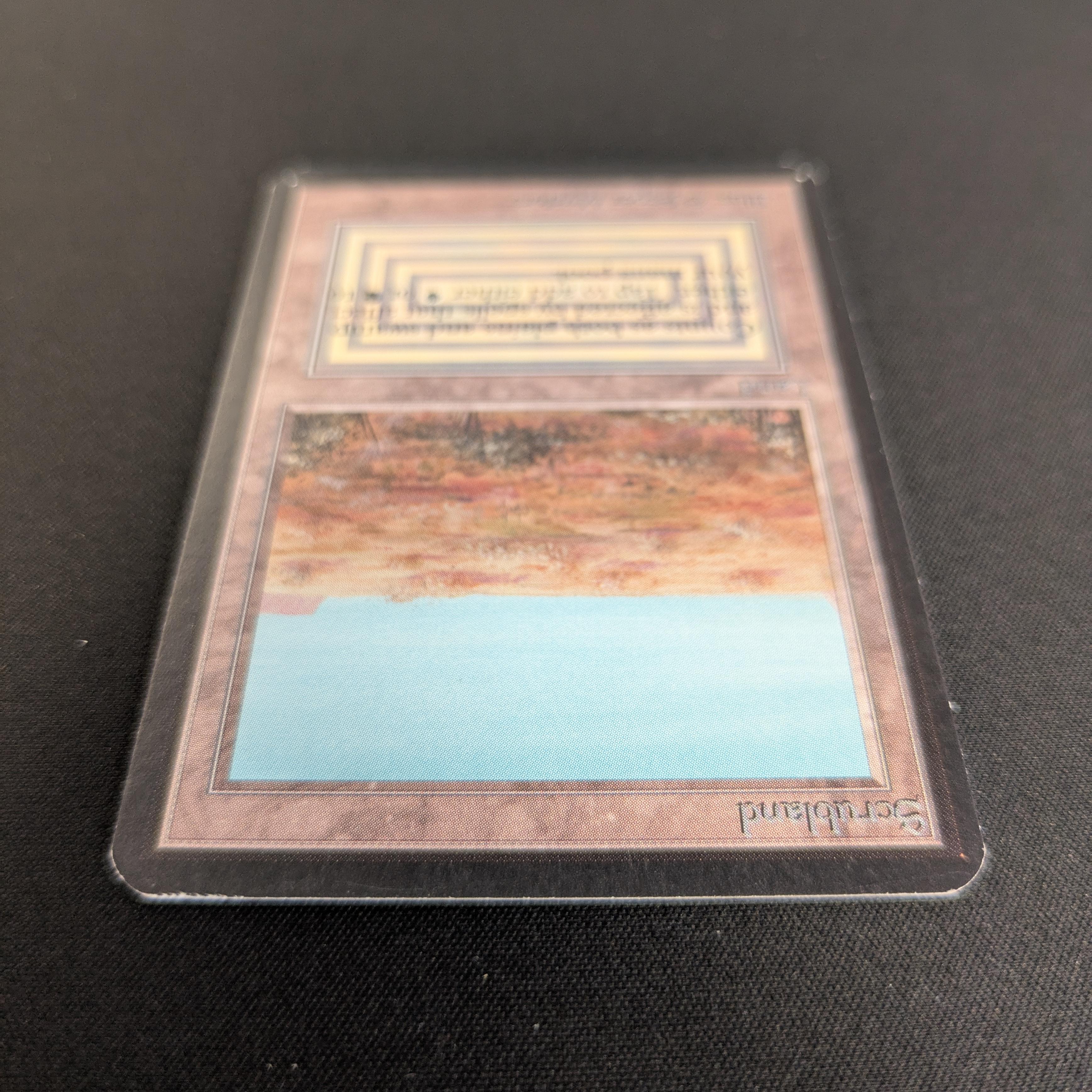 【特価　最安　真贋判定参考画像あり】scrubland mtg 英語 Scrubland | Alpha | Star City Games