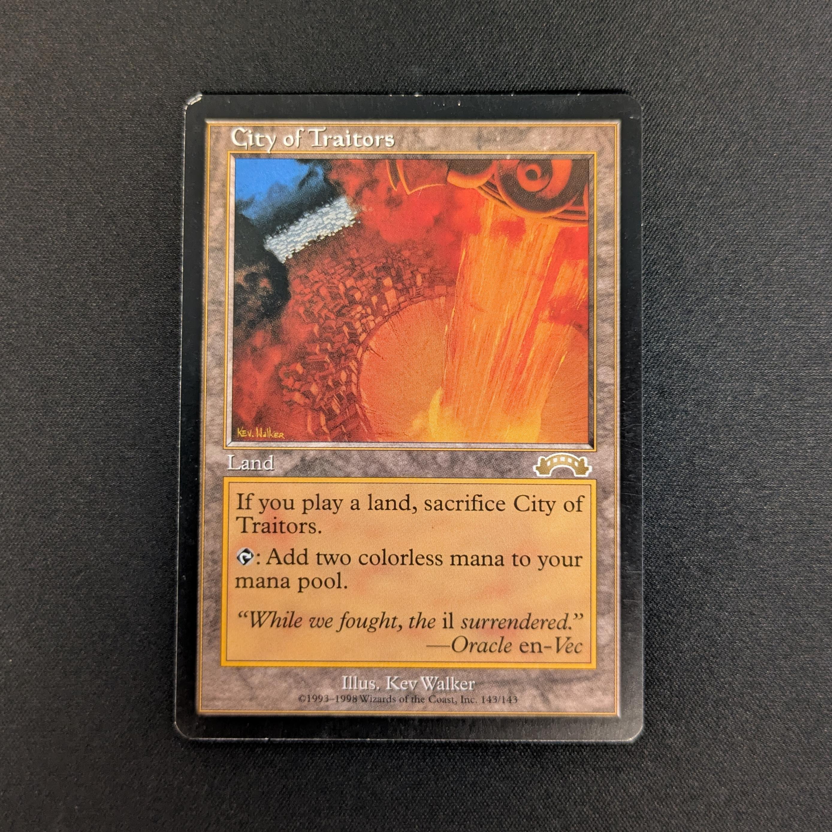 MTG Singles - City of Traitors - Exodus - English - GD - 26955