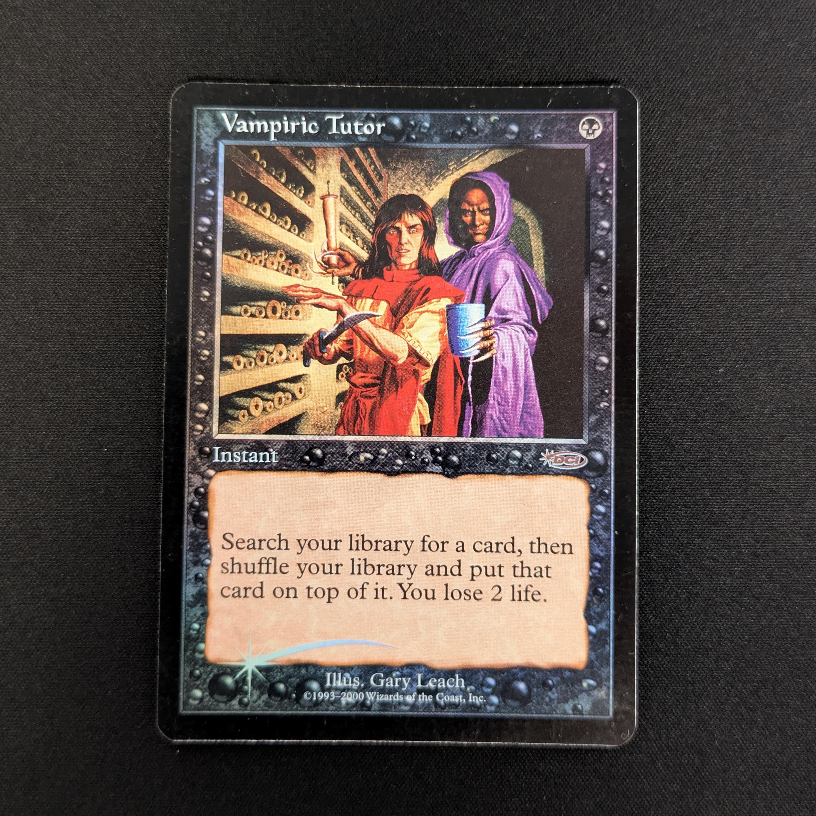 MTG Singles - [FOIL] Vampiric Tutor - Judge Rewards Promos - EX - 