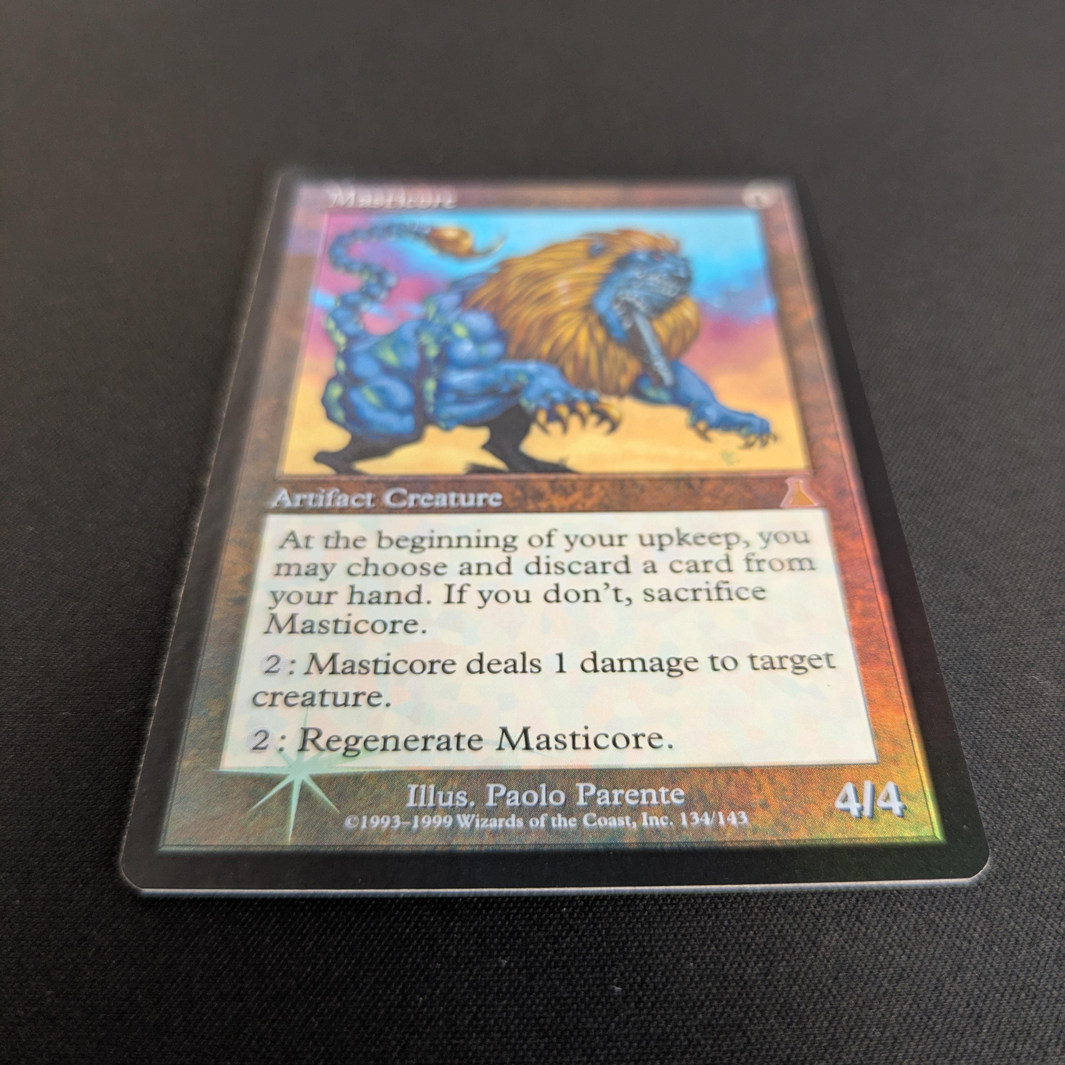 MTG Singles - [FOIL] Masticore - Urza's Destiny - GD - 