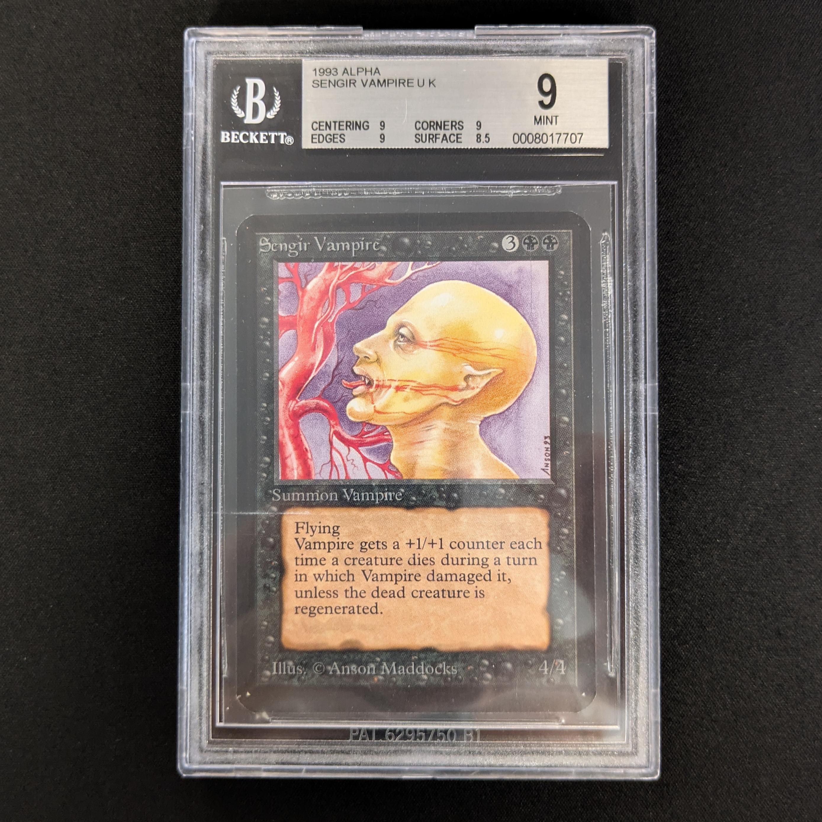 MTG Singles - Sengir Vampire - Alpha - BGS 9 - 26984