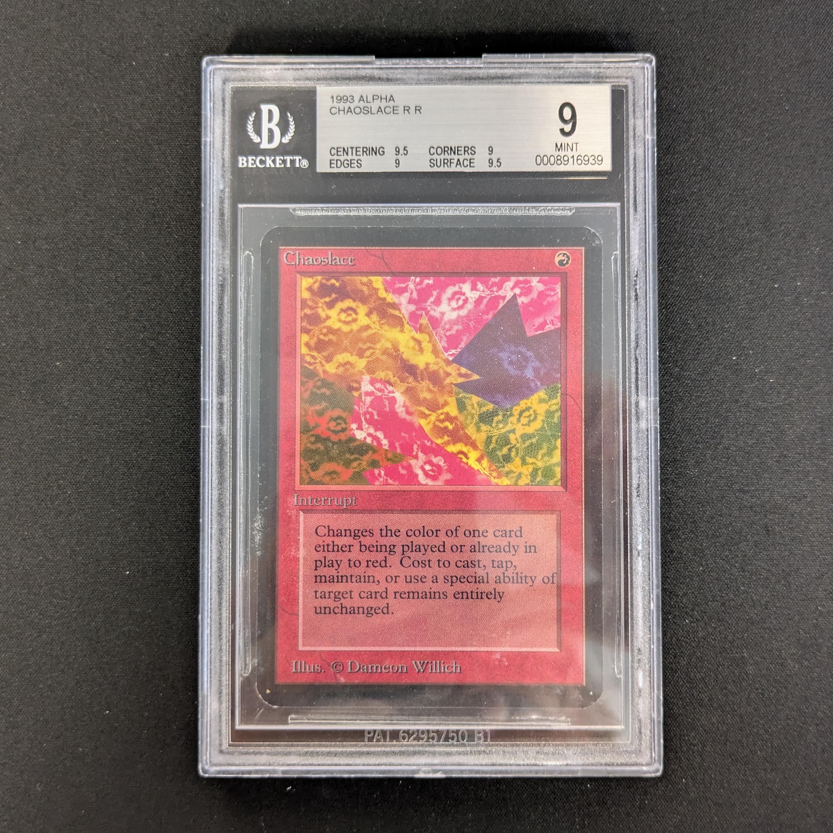 MTG Singles - Chaoslace - Alpha - BGS 9 - 26986