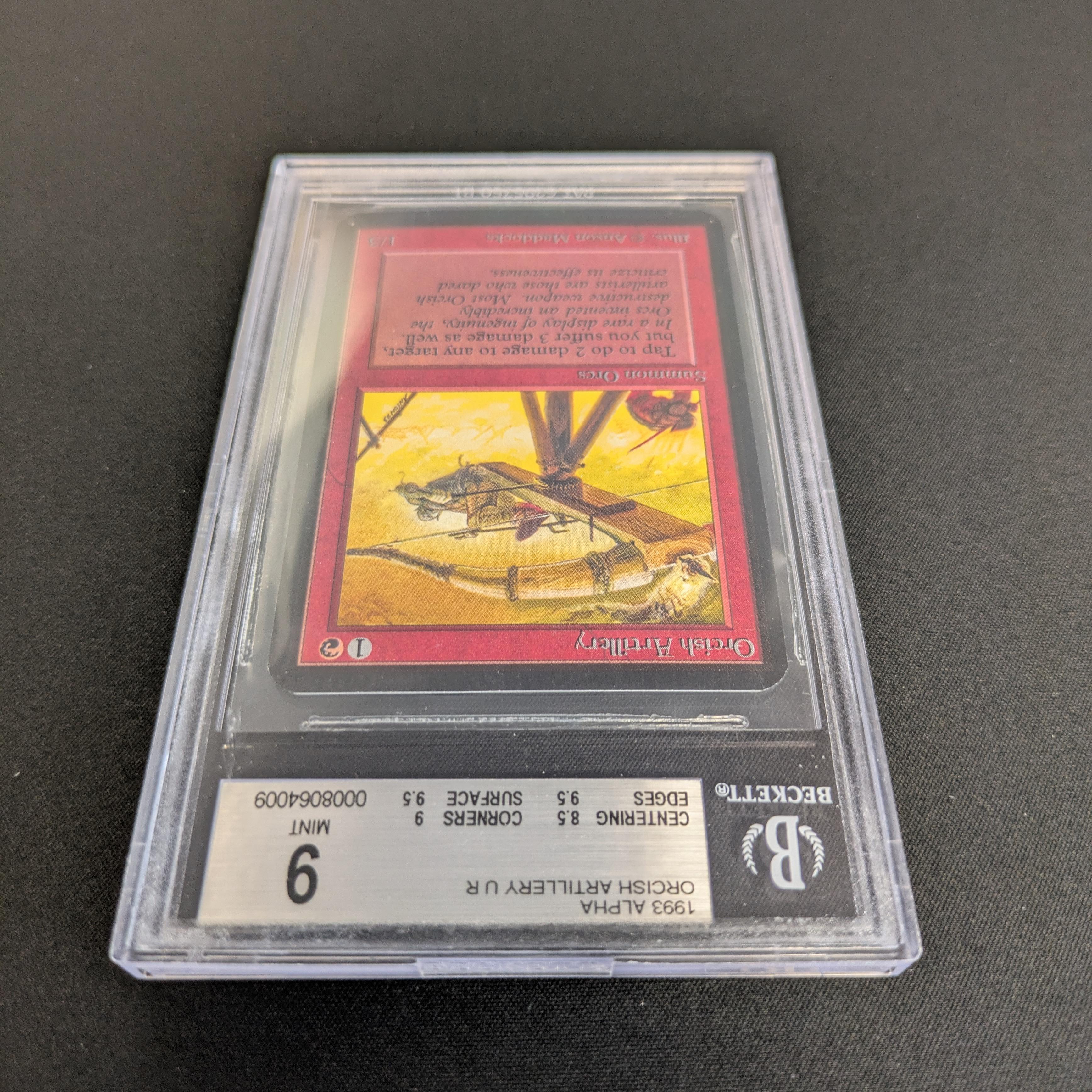 MTG Singles - Orcish Artillery - Alpha - 