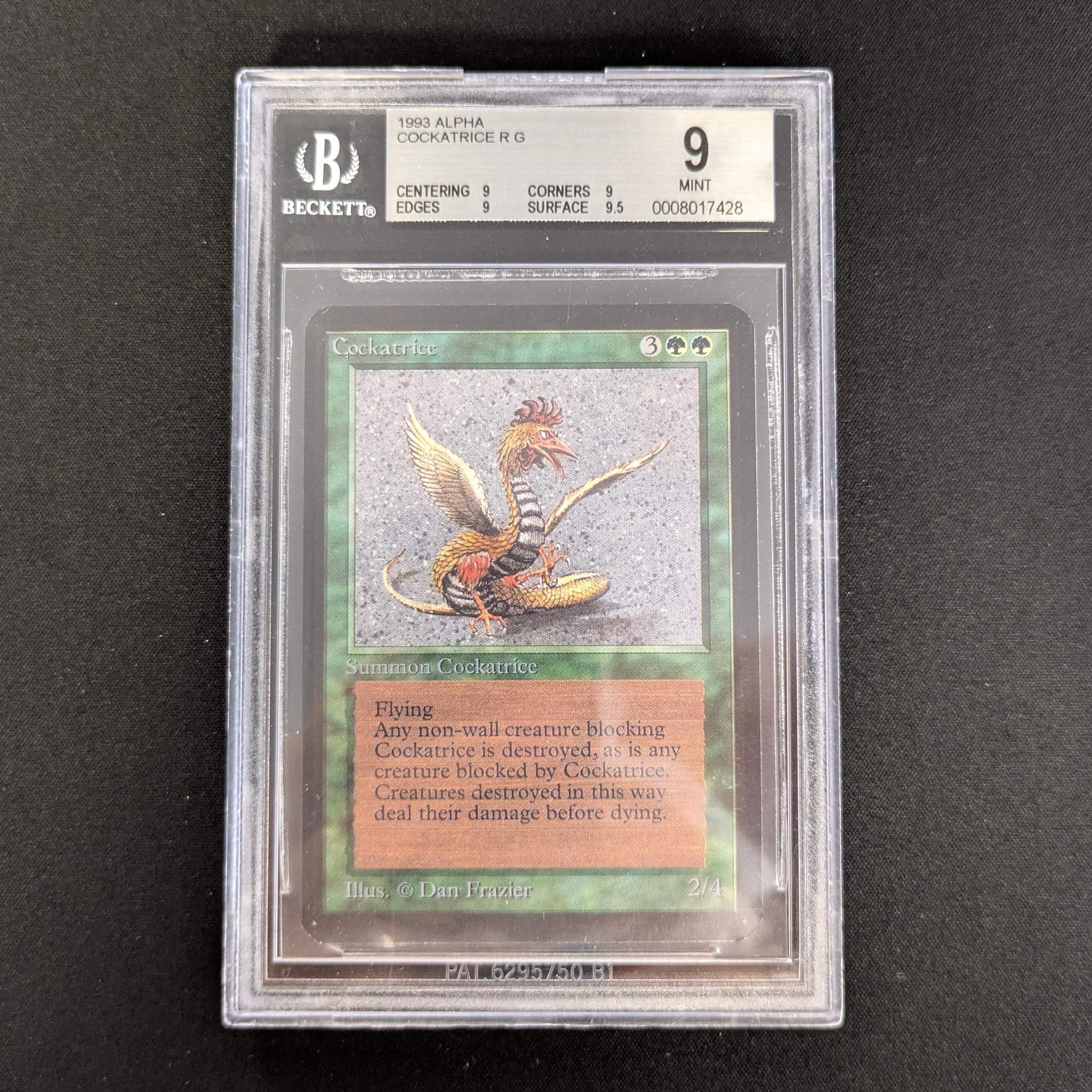 MTG Singles - Cockatrice - Alpha - BGS 9 - 26994