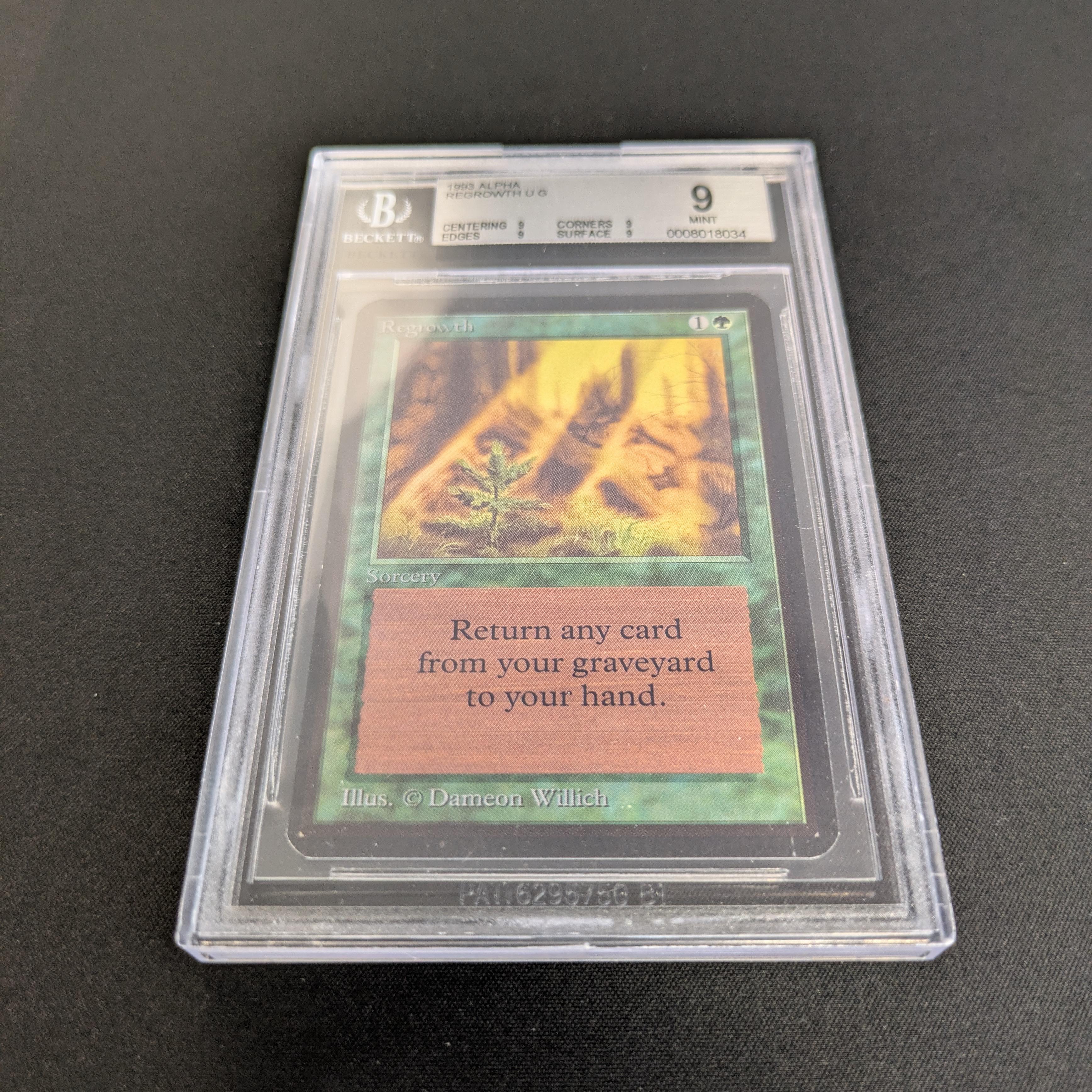 MTG Singles - Regrowth - Alpha - 