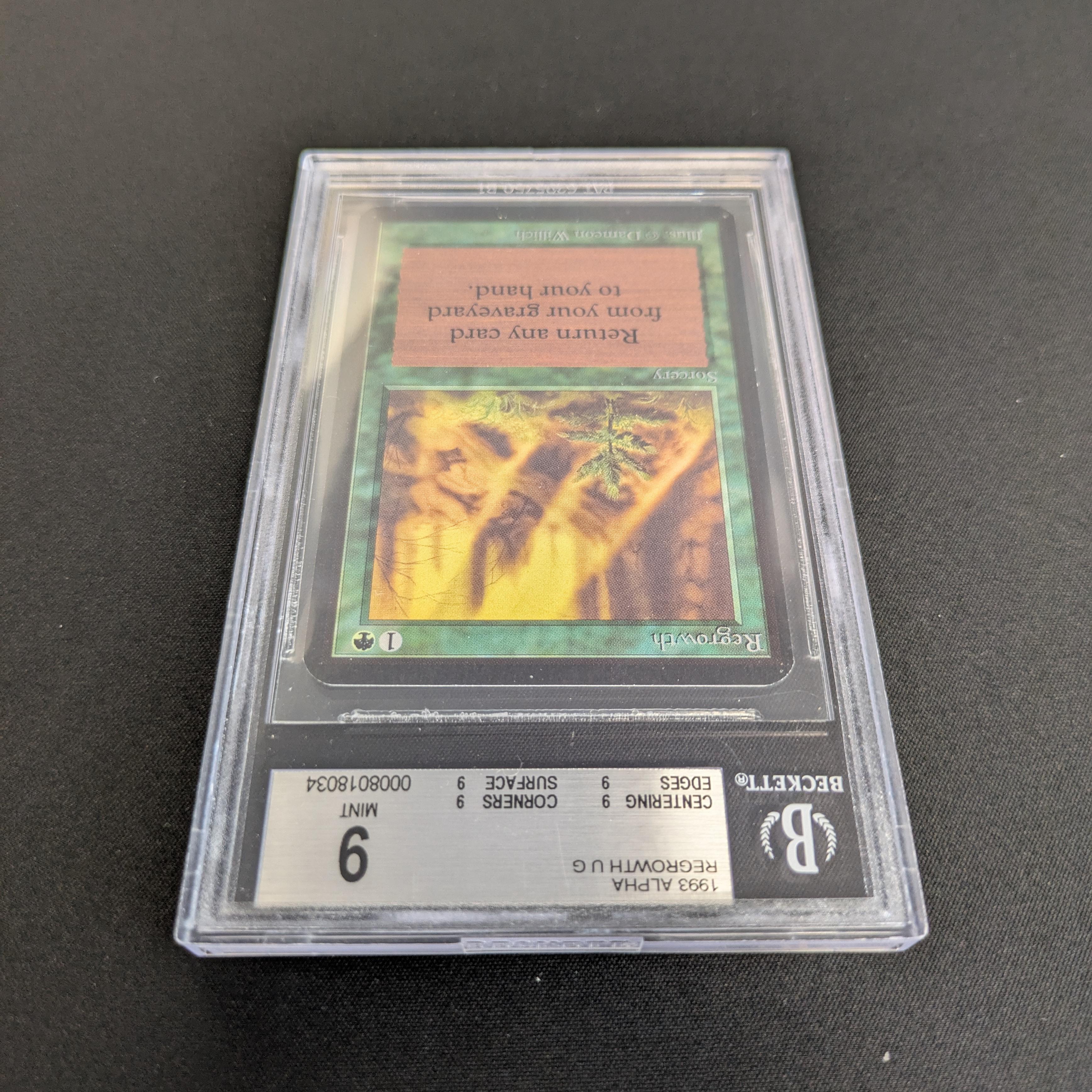 MTG Singles - Regrowth - Alpha - 