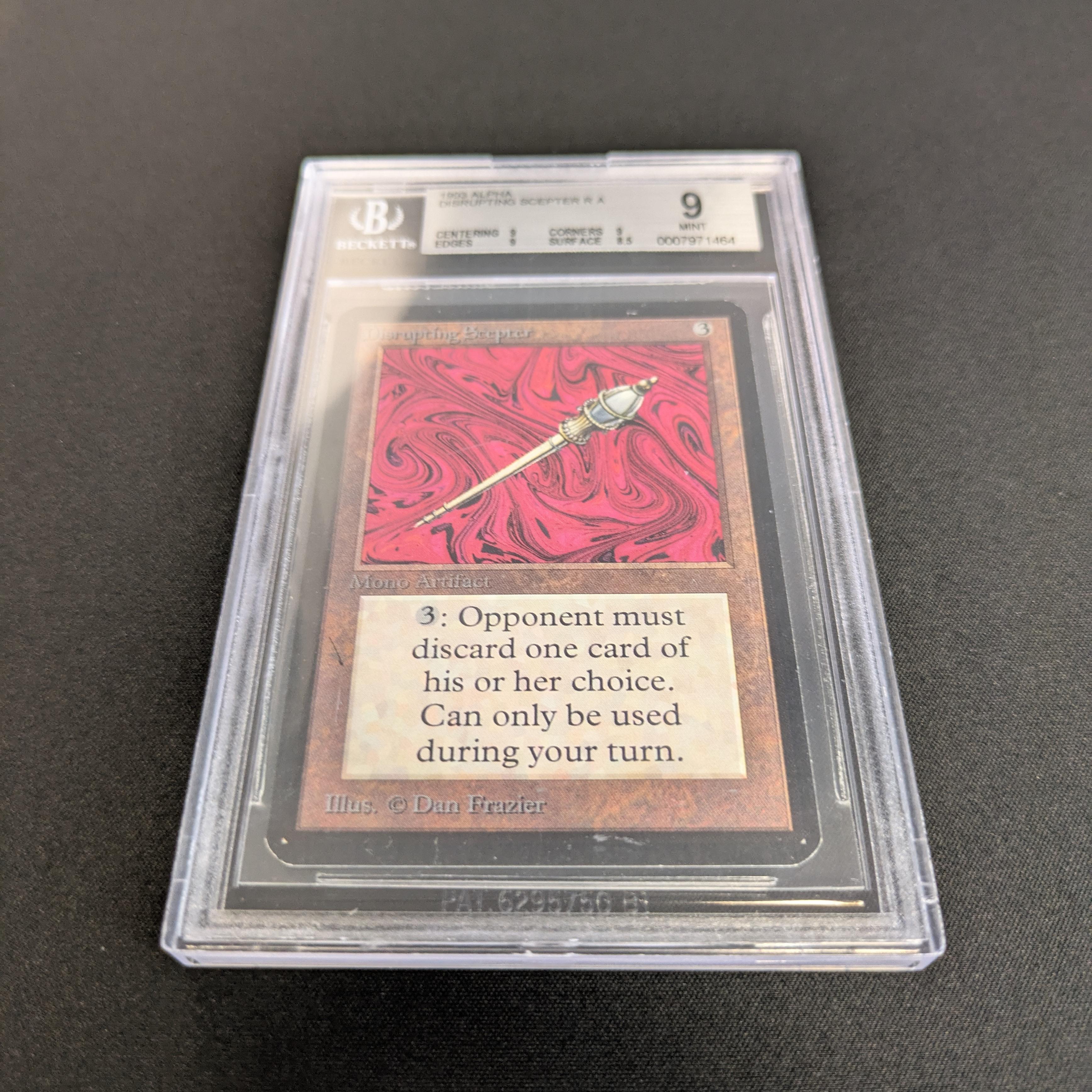 MTG Singles - Disrupting Scepter - Alpha - 