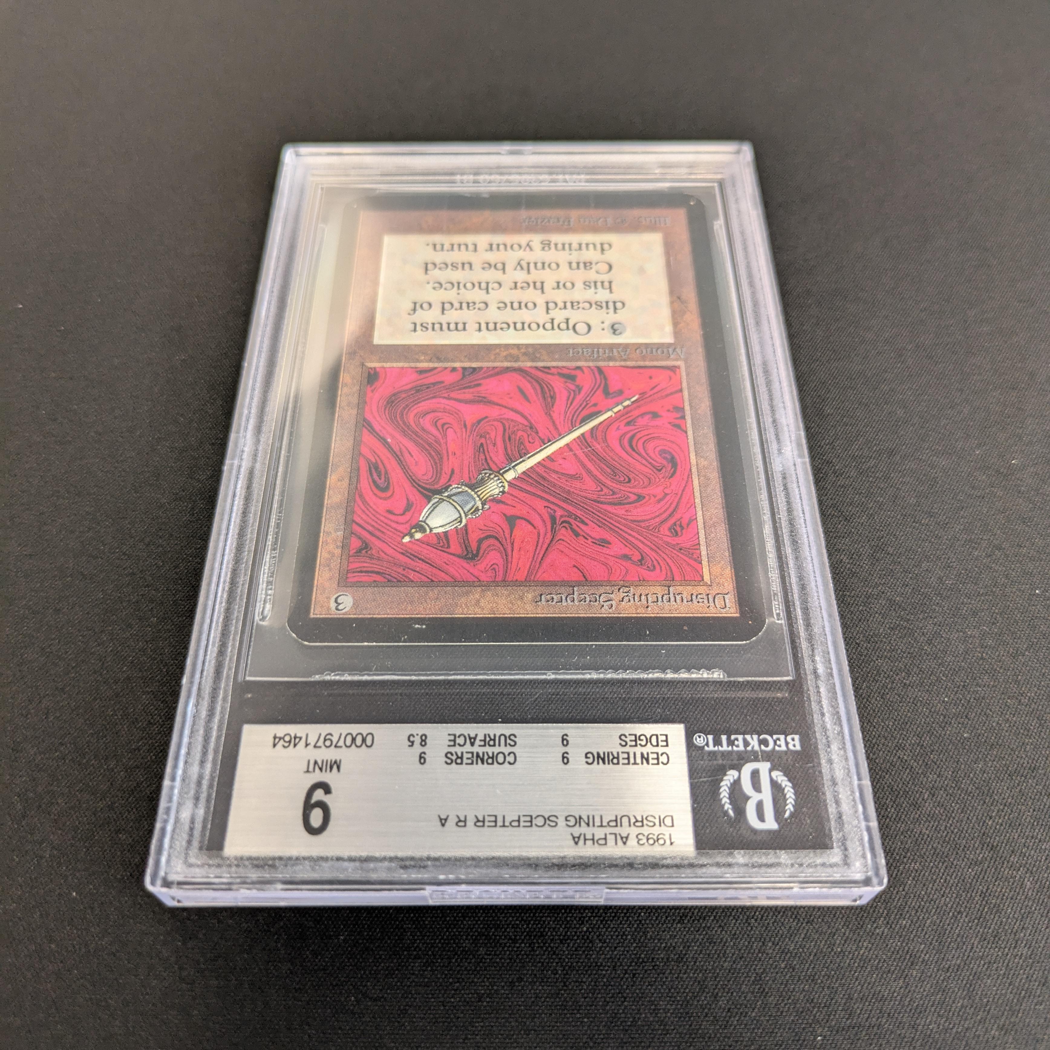 MTG Singles - Disrupting Scepter - Alpha - 