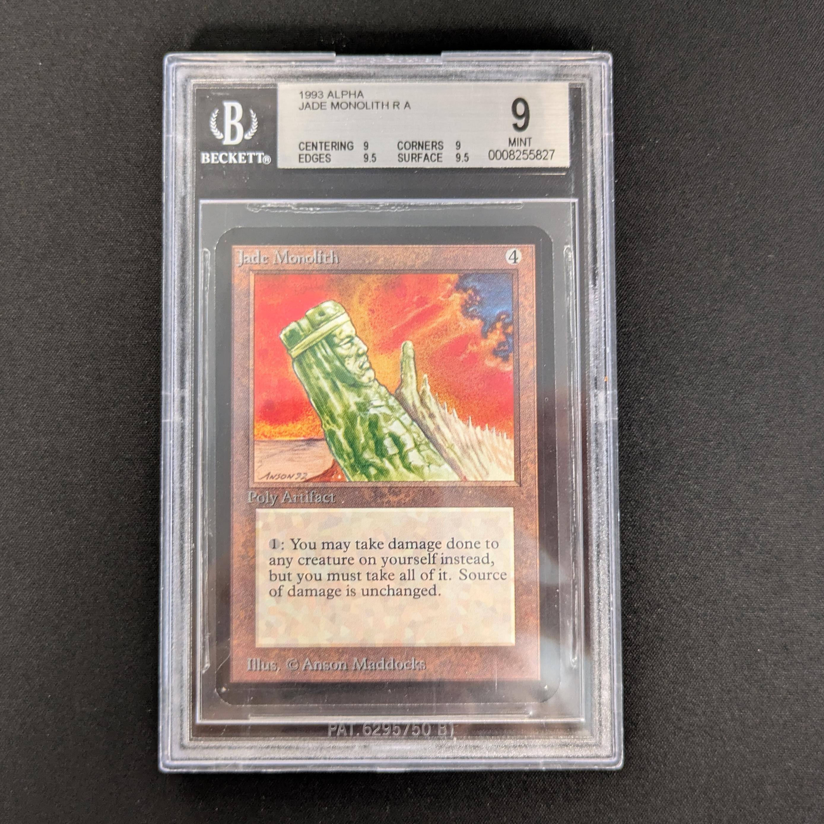 MTG Singles - Jade Monolith - Alpha - BGS 9 - 27002