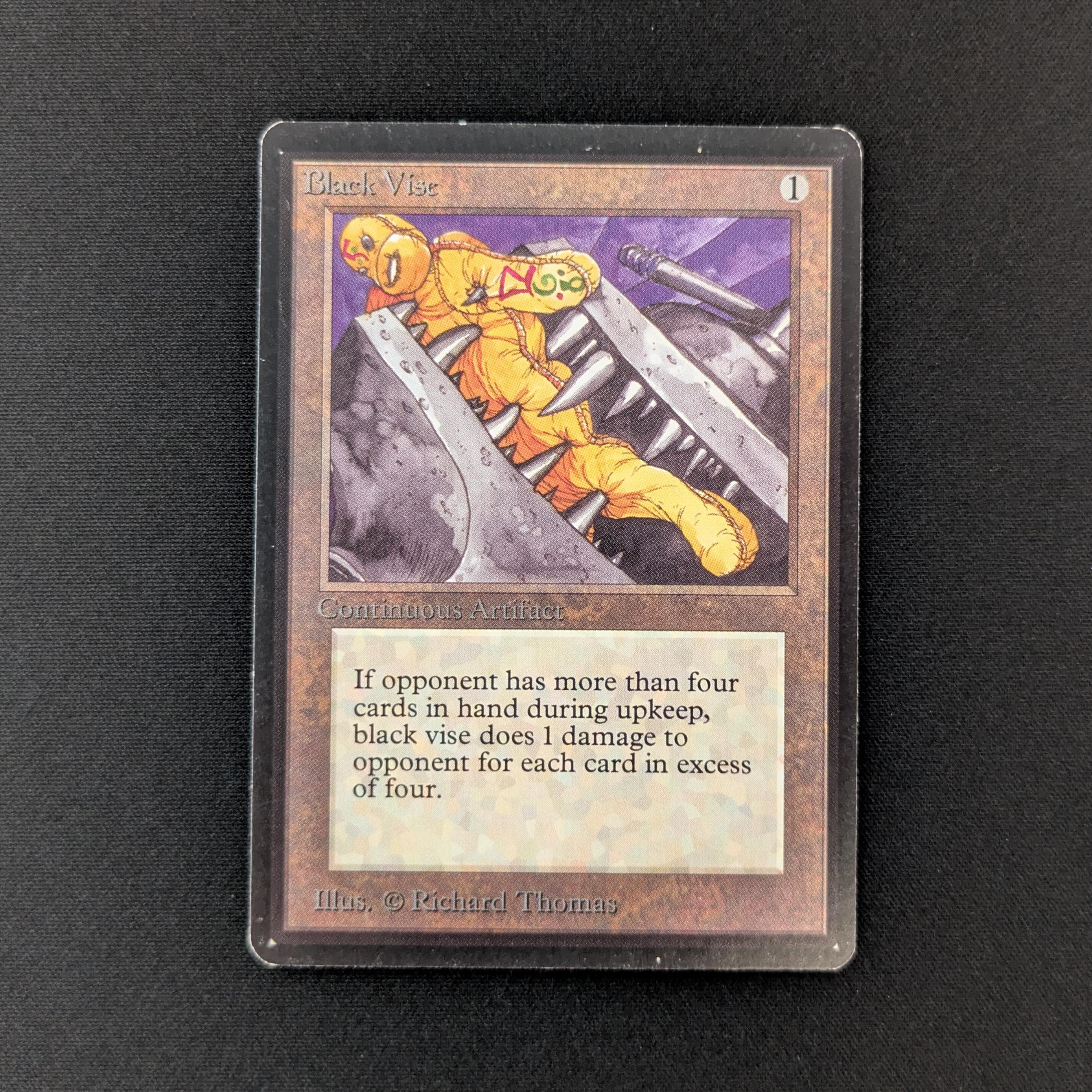 MTG Singles - Black Vise - Beta - EX - 27021