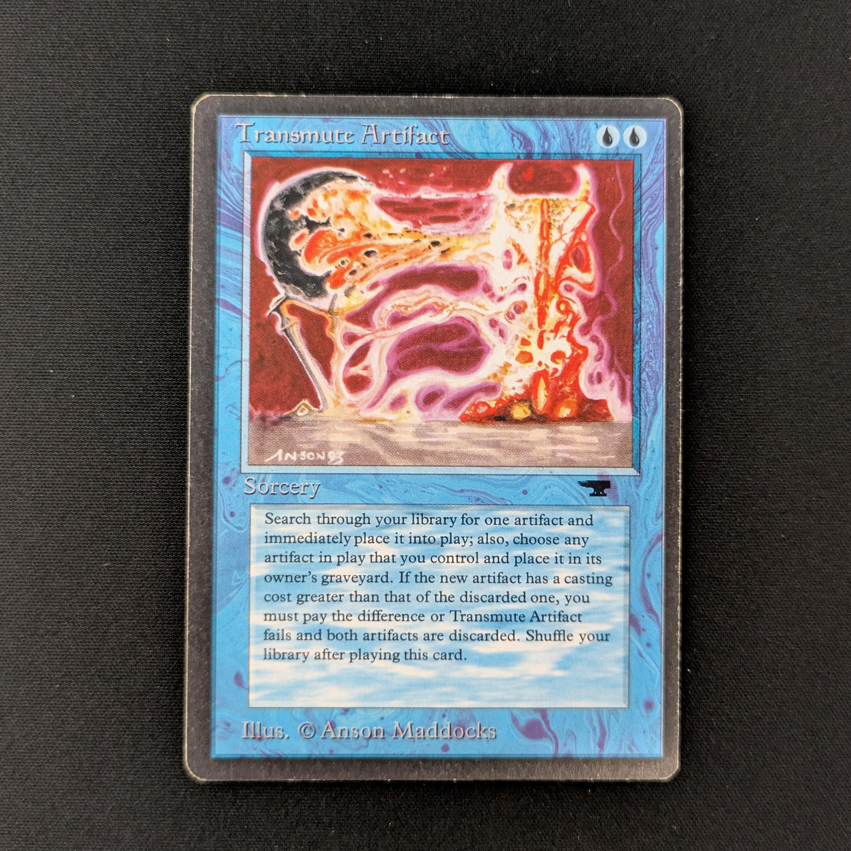MTG Singles - Transmute Artifact - Antiquities - LP - 27035
