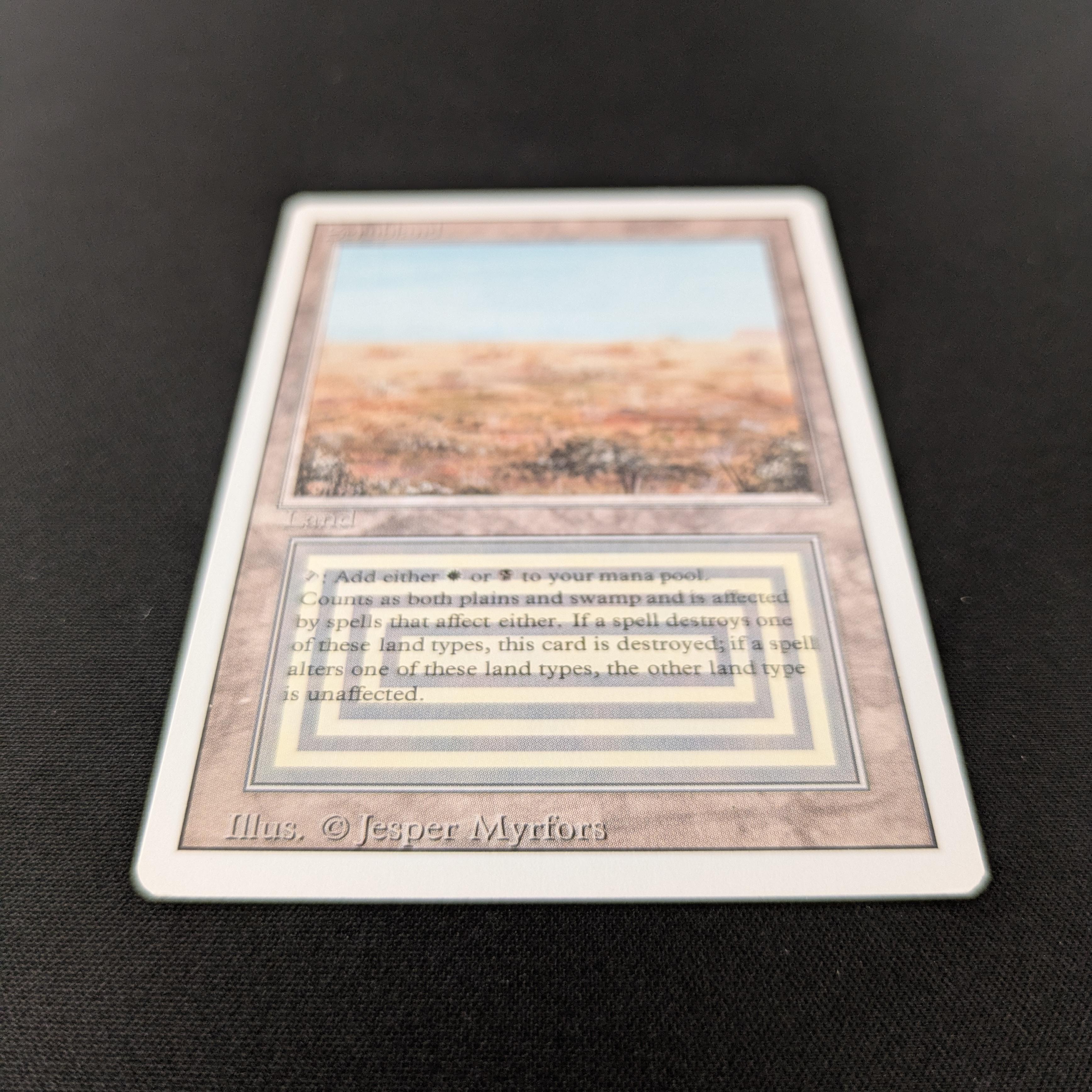 MTG Singles - Scrubland - Revised - 