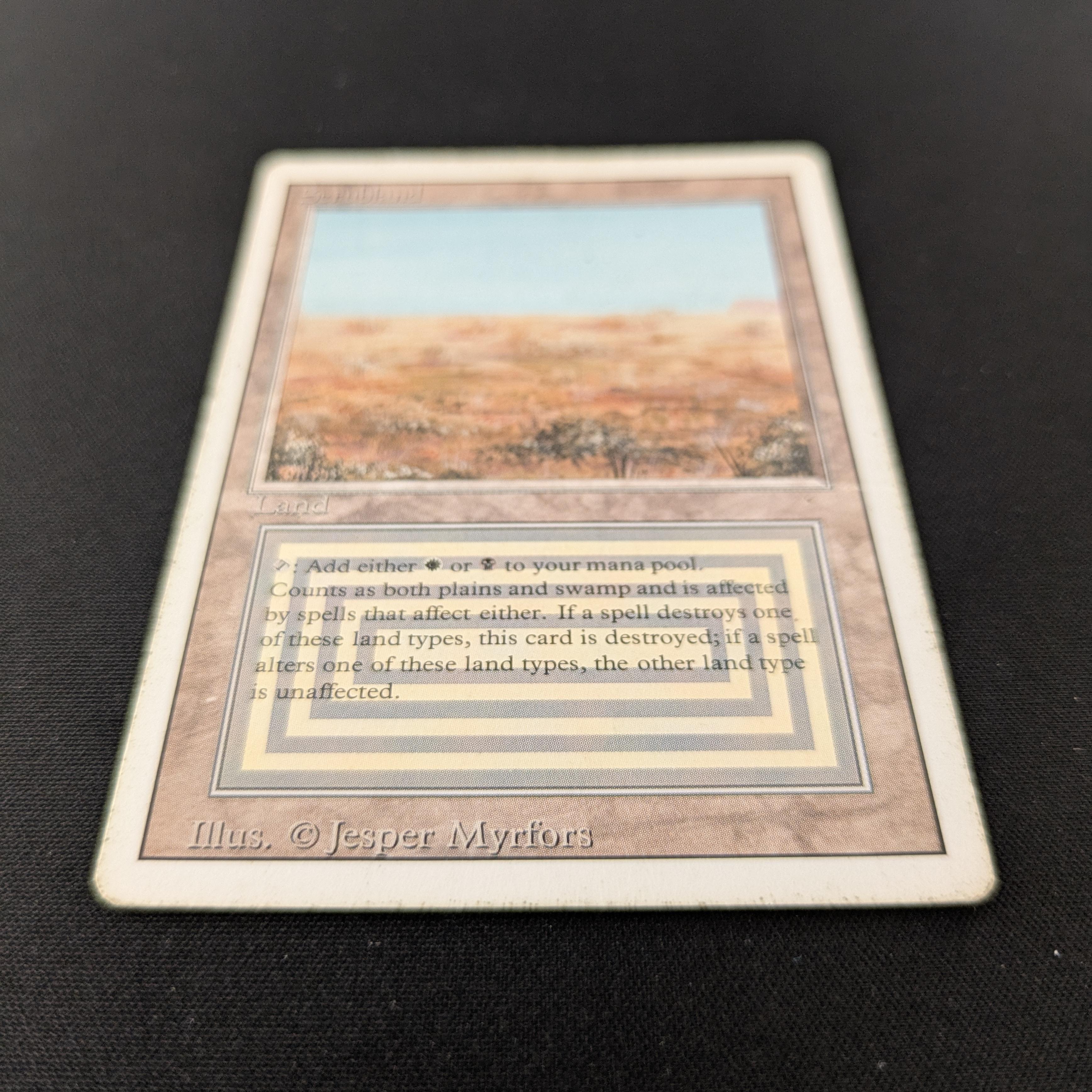 MTG Singles - Scrubland - Revised - 