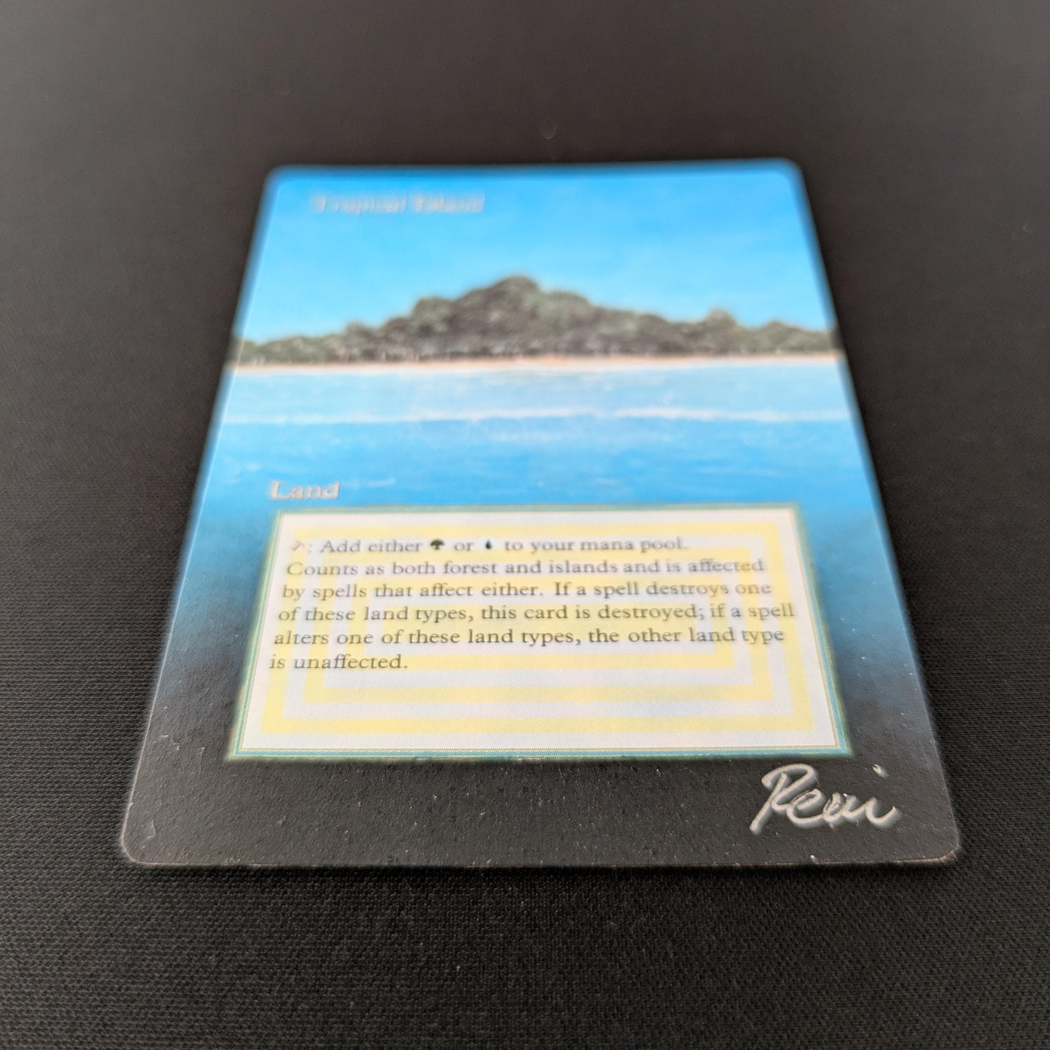 MTG Singles - Tropical Island - Revised - 