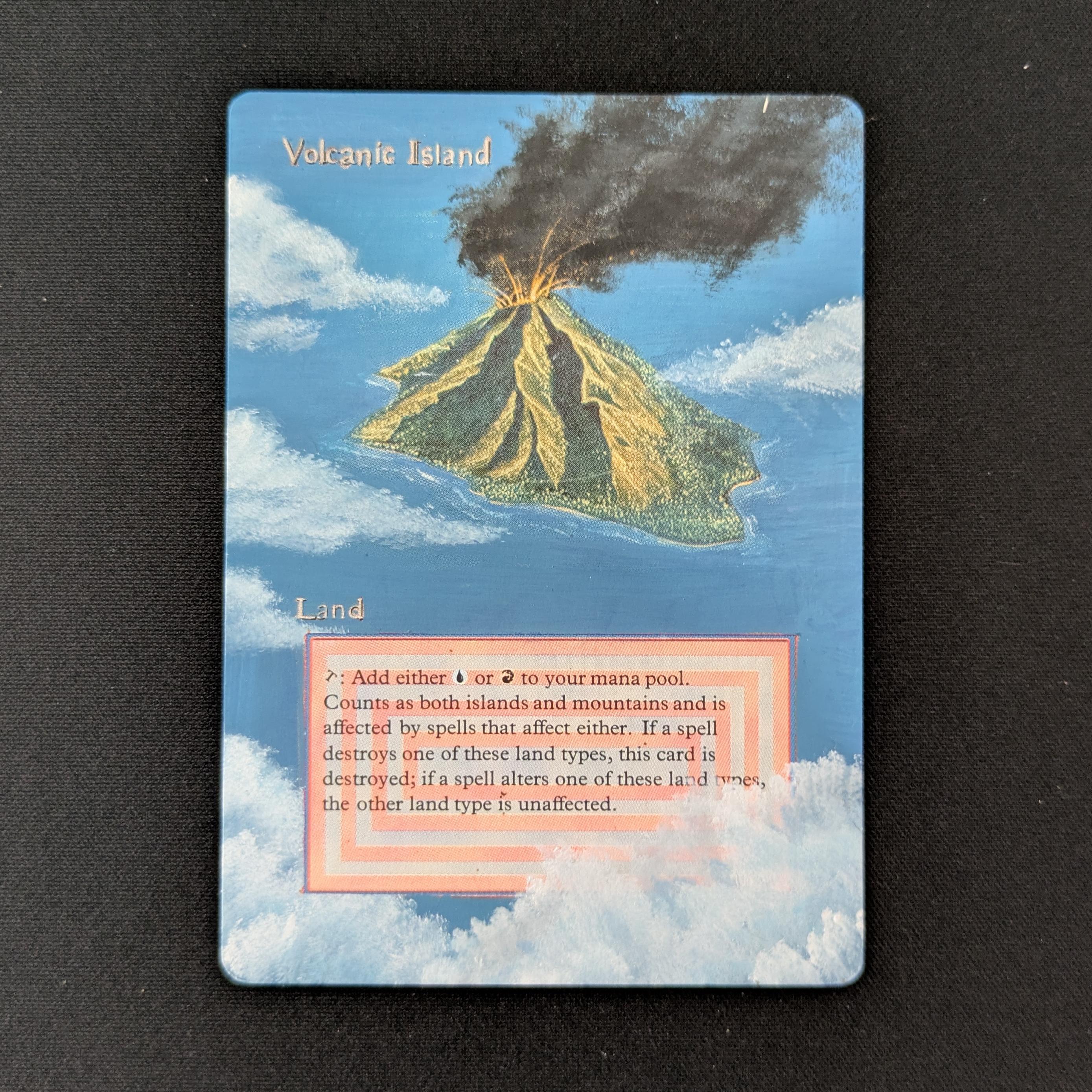 MTG Singles - Volcanic Island - Revised - PL - ALTERED - 27060