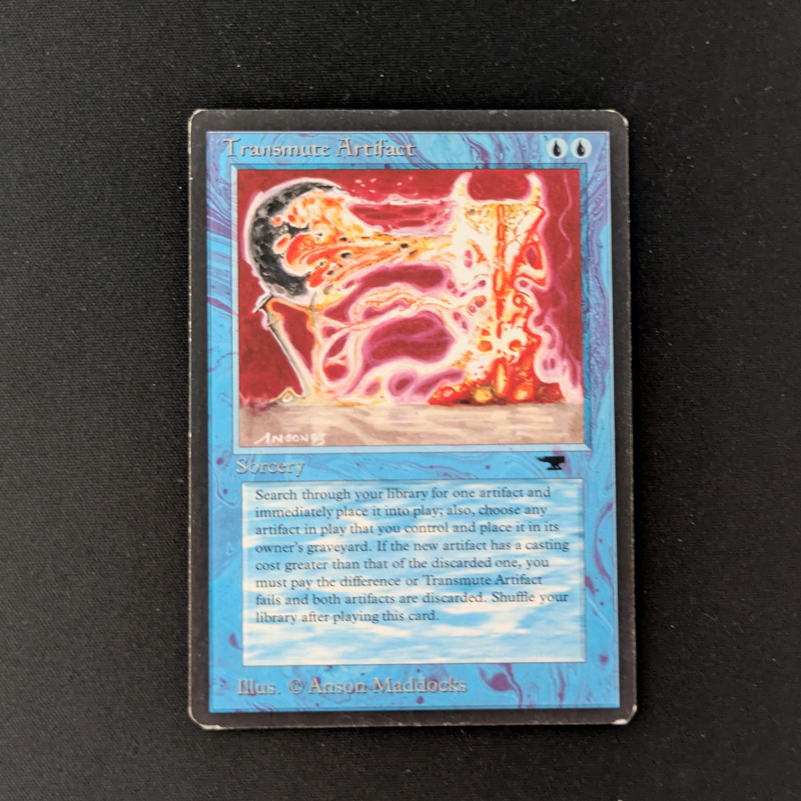 MTG Singles - Transmute Artifact - Antiquities - LP - 27088
