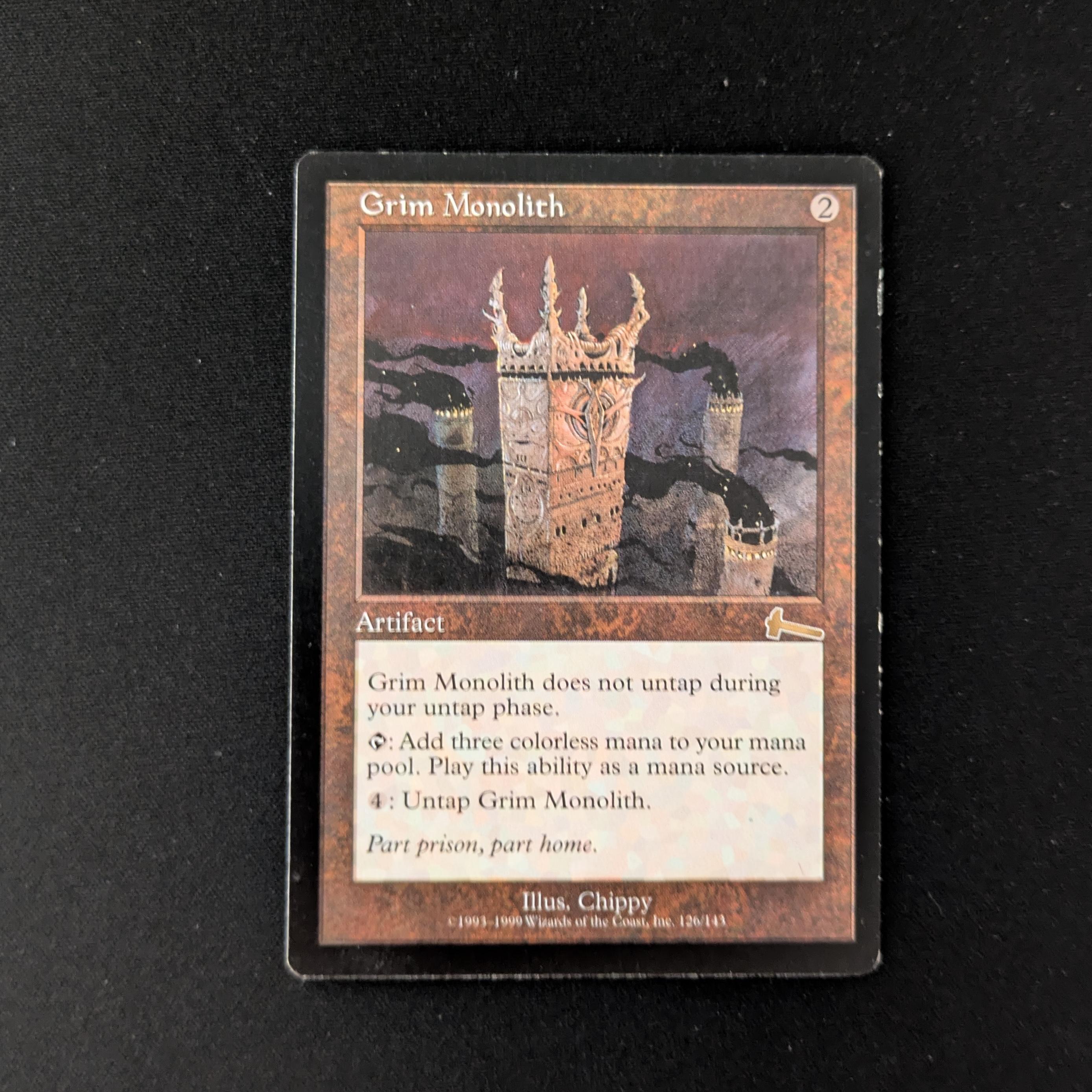 MTG Singles - Grim Monolith - Urza's Legacy - English - GD - 27089