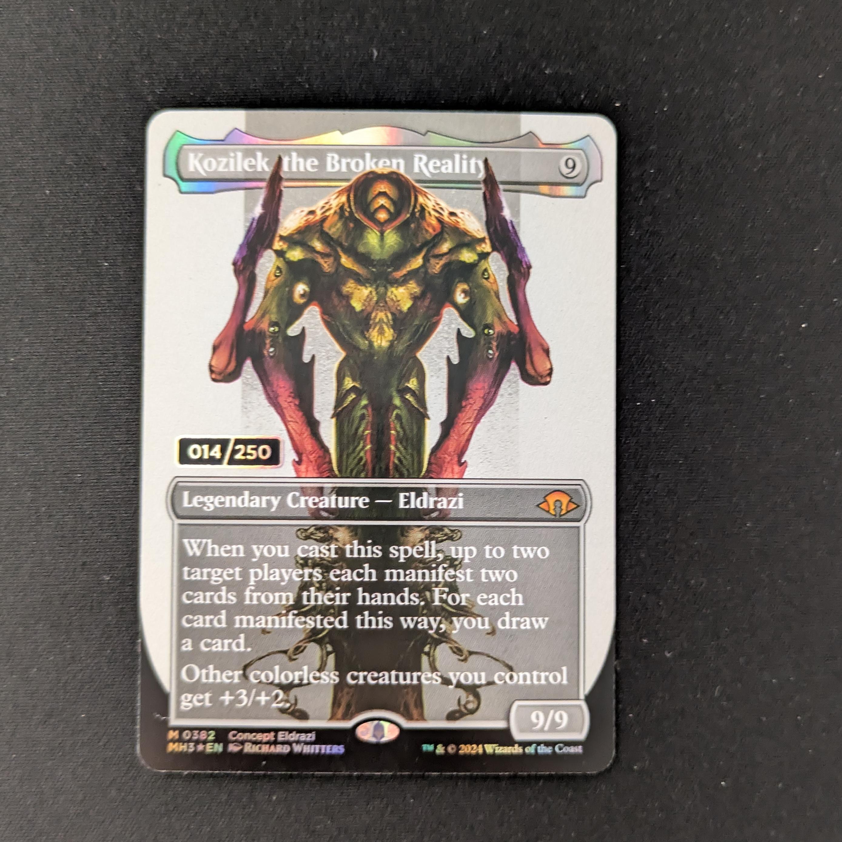 MTG Singles - [FOIL] Kozilek, the Broken Reality (Serialized) - Modern Horizons 3: Extras - NM, 014/250 - 