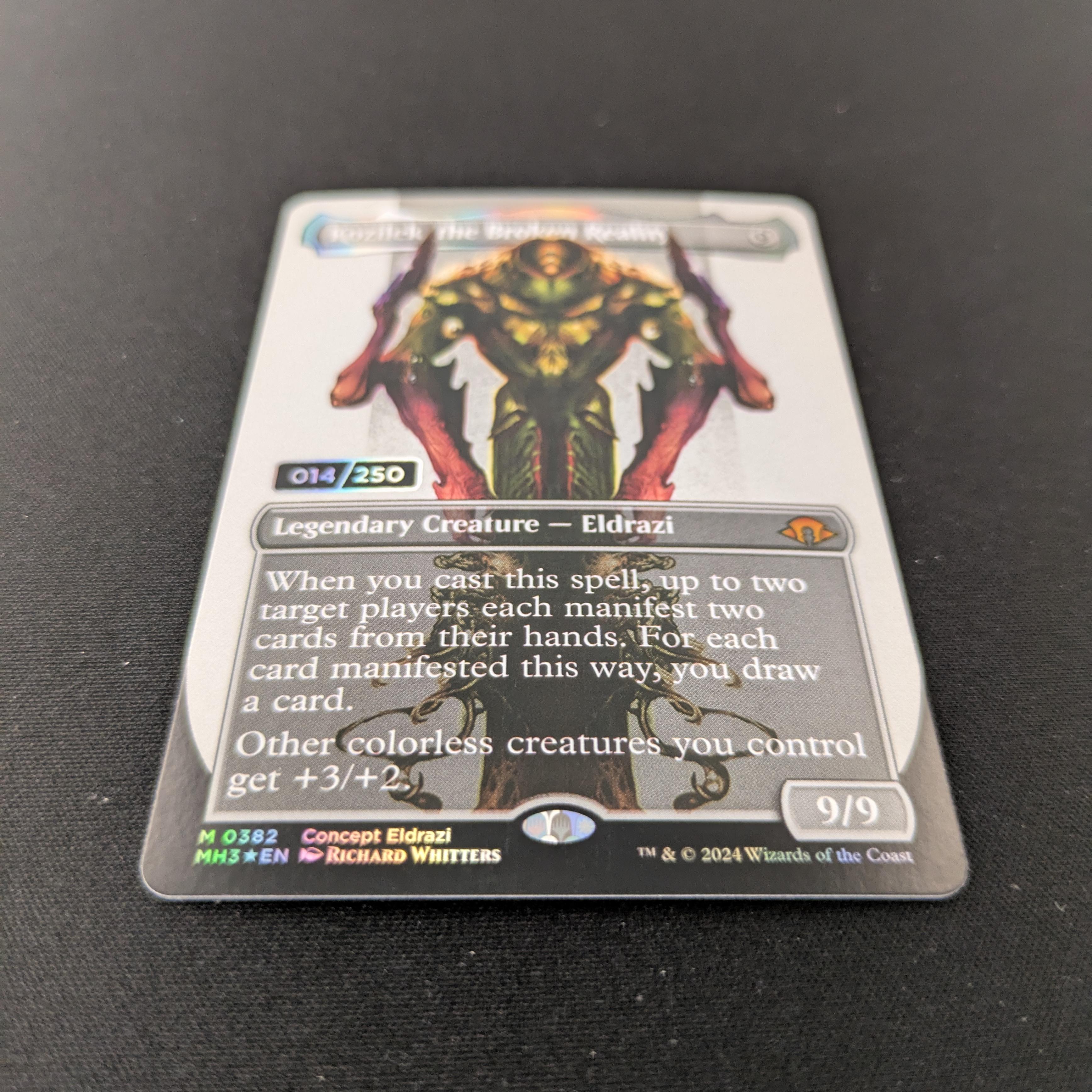MTG Singles - [FOIL] Kozilek, the Broken Reality (Serialized) - Modern Horizons 3: Extras - NM, 014/250 - 