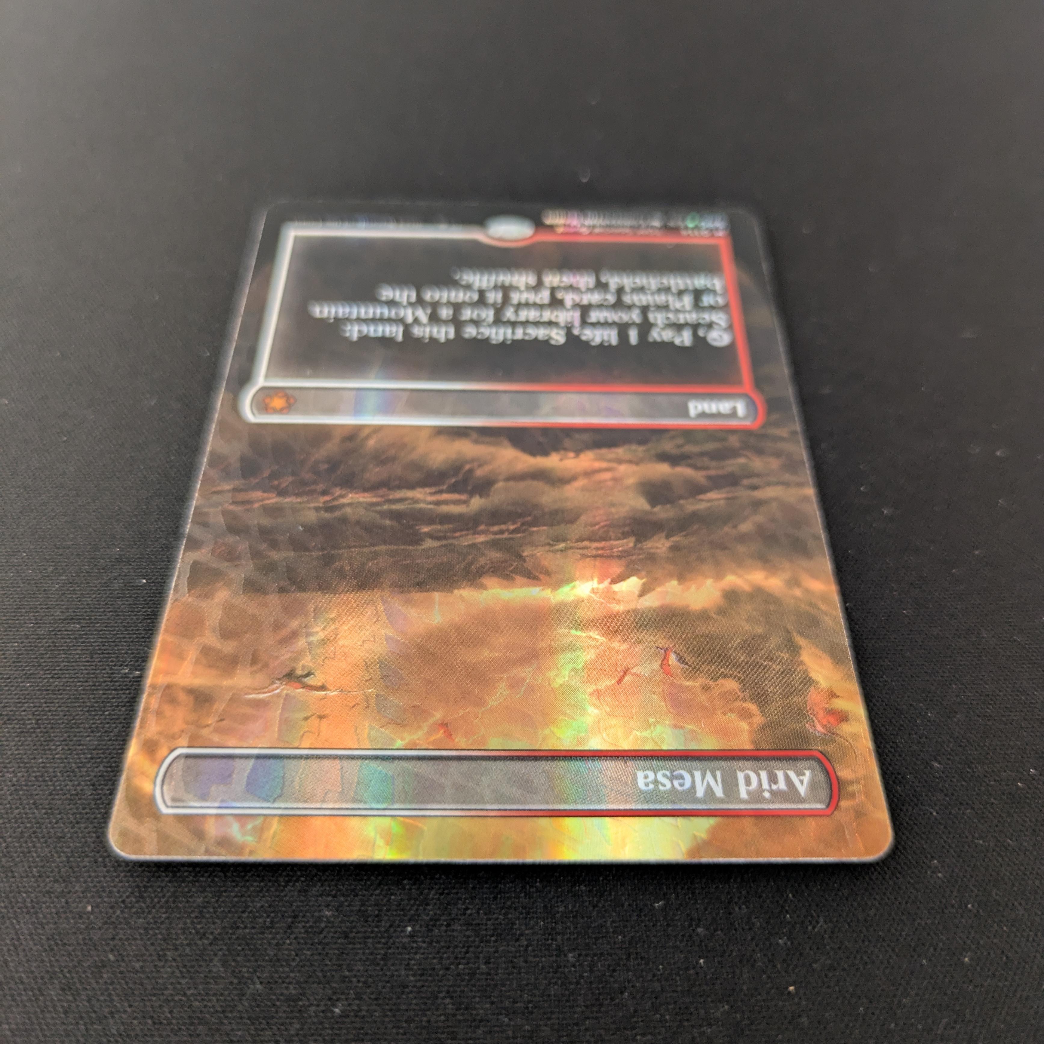 MTG Singles - [FOIL] Arid Mesa (Dragonscale Foil) - Special Guests - NM - 